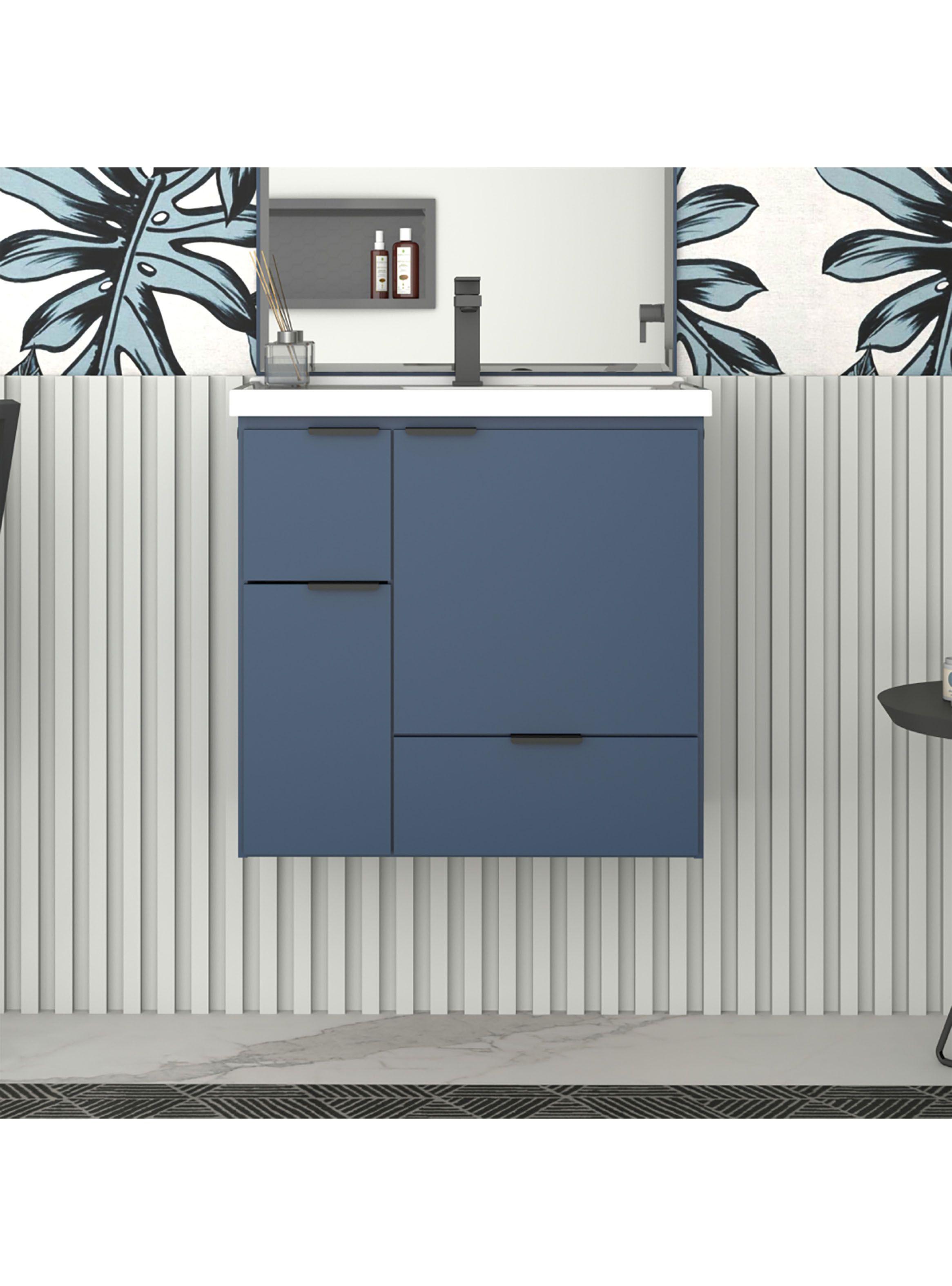 Mueble Vanitorio Orquidea 2 Puertas 1 Cajón-5