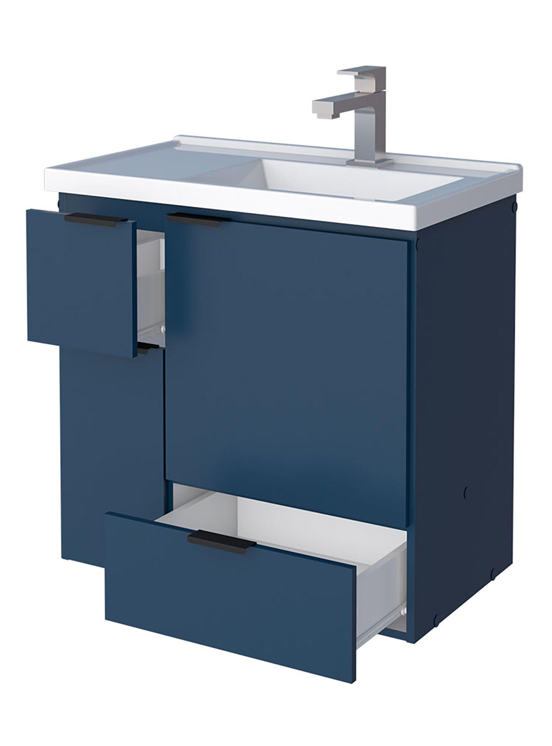 Mueble Vanitorio Orquidea 2 Puertas 1 Cajón-3