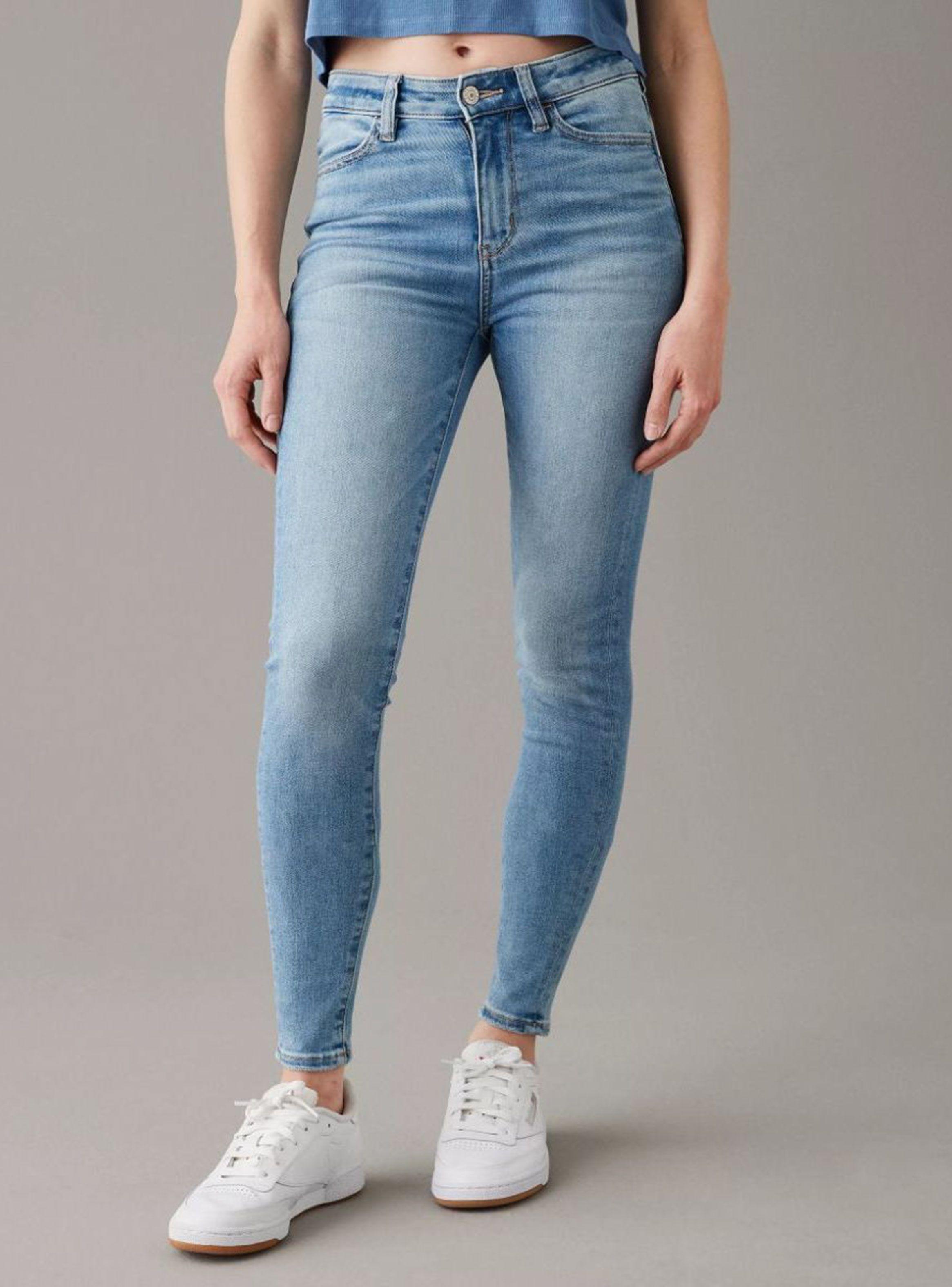 Jeans High-Rise Jegging Light Wash-0