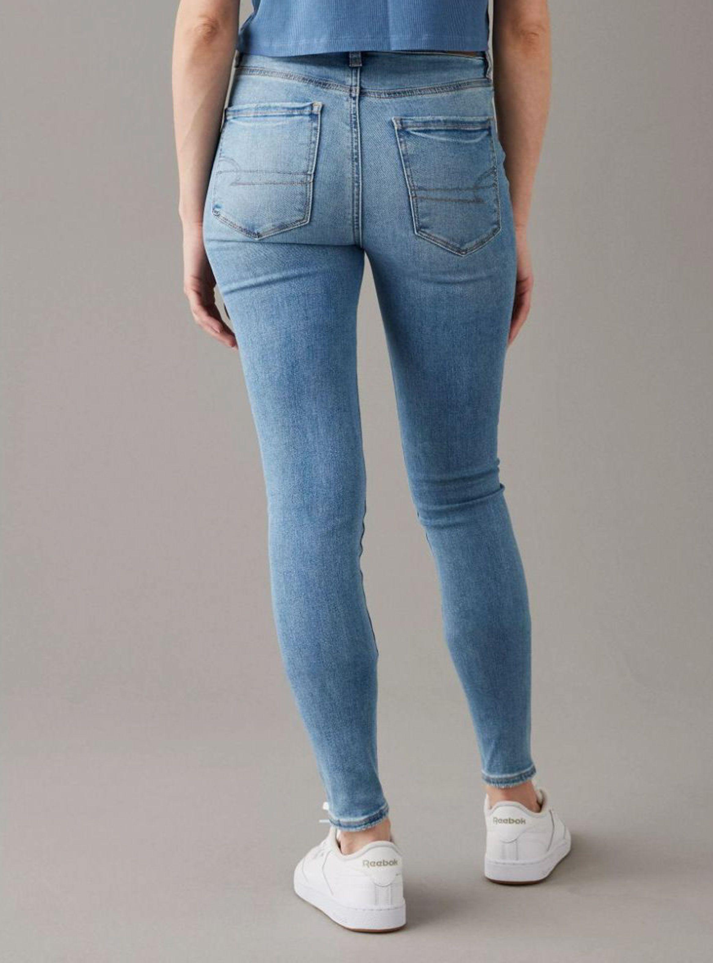 Jeans High-Rise Jegging Light Wash-1
