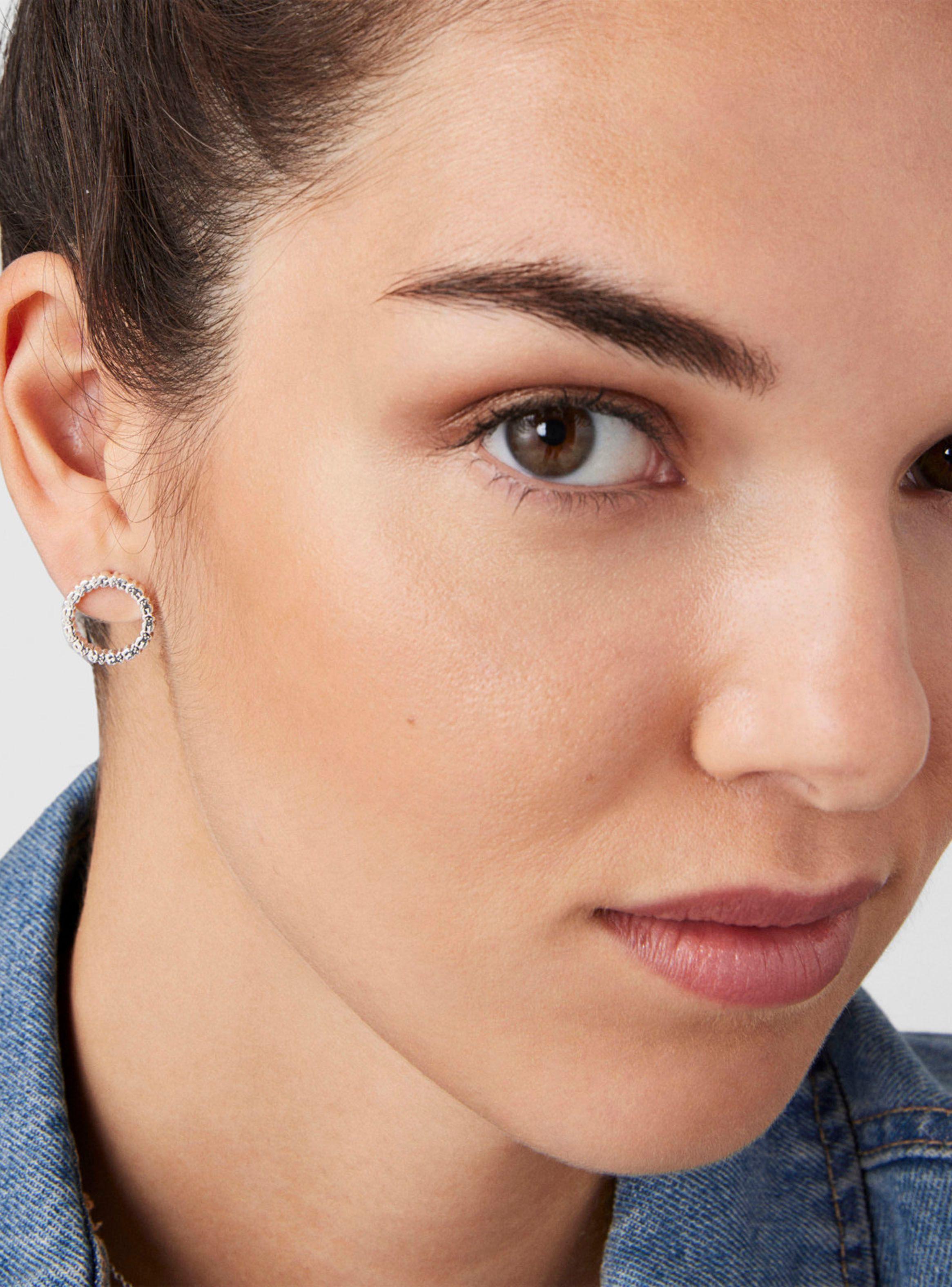 Aros Tous medianos Straight disco de Plata-0