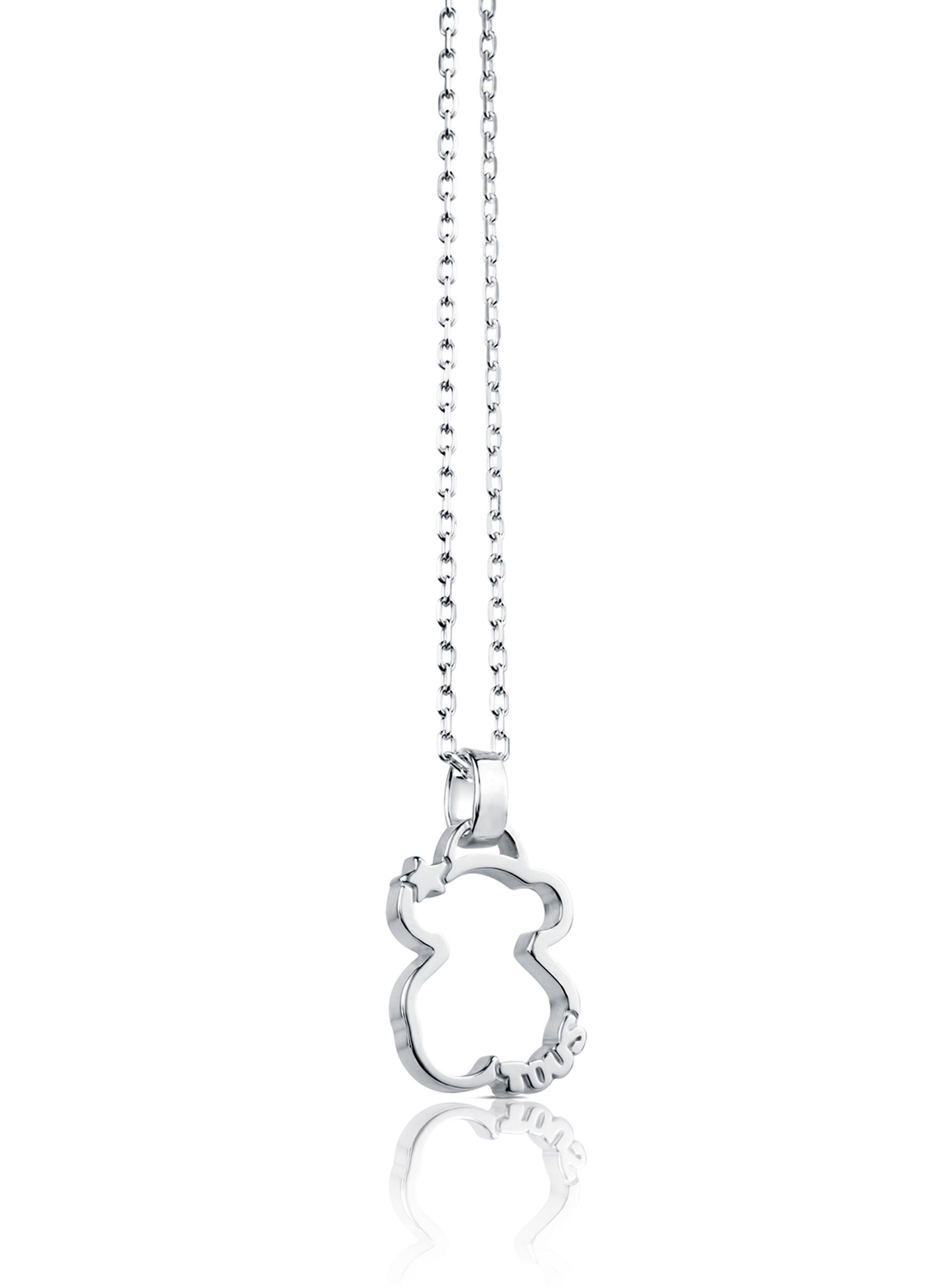 Collar Tous Silueta de Plata-2