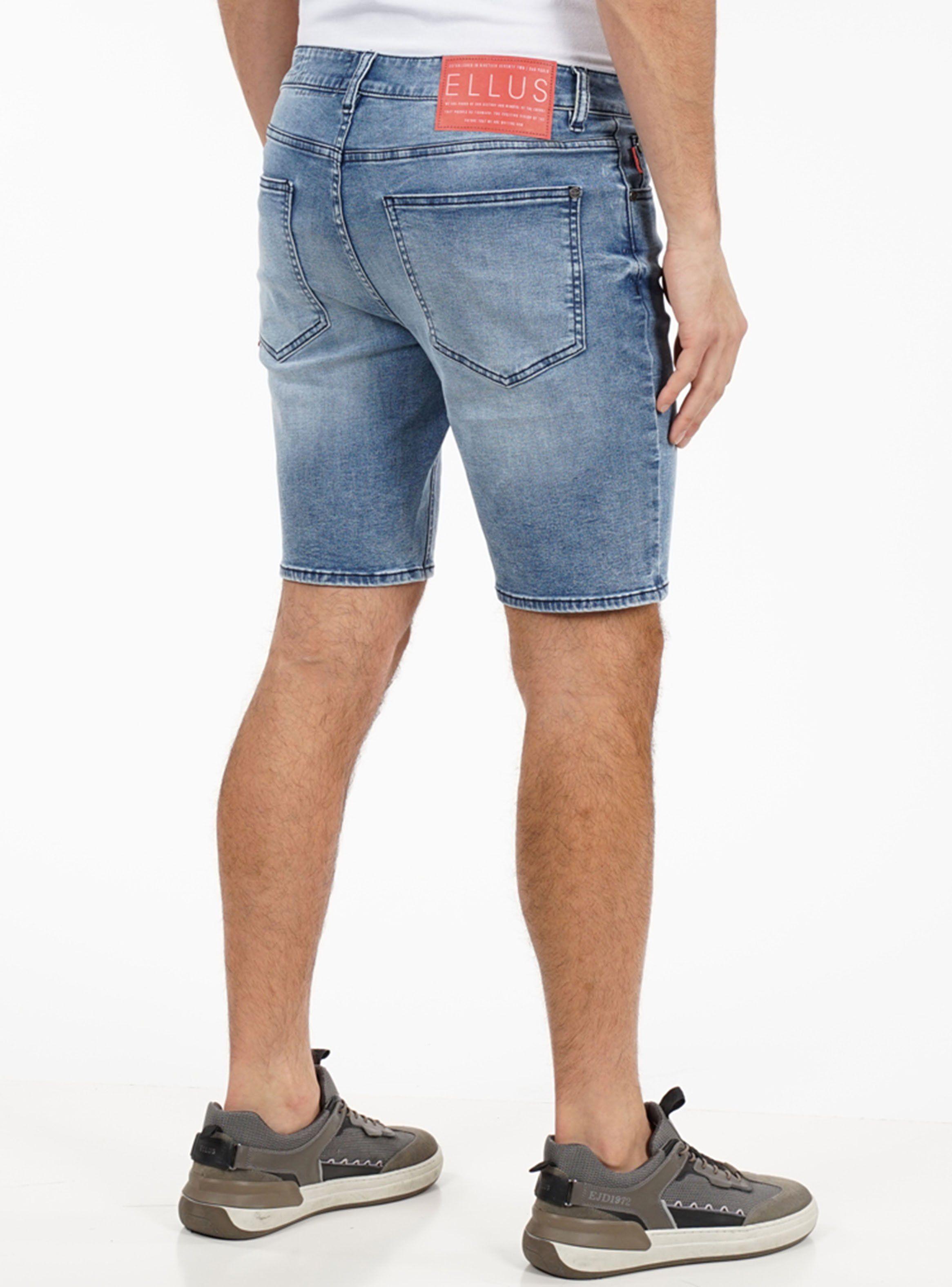 Short Tiro Mediolight Blue Cotton Bci Wash Same As-1