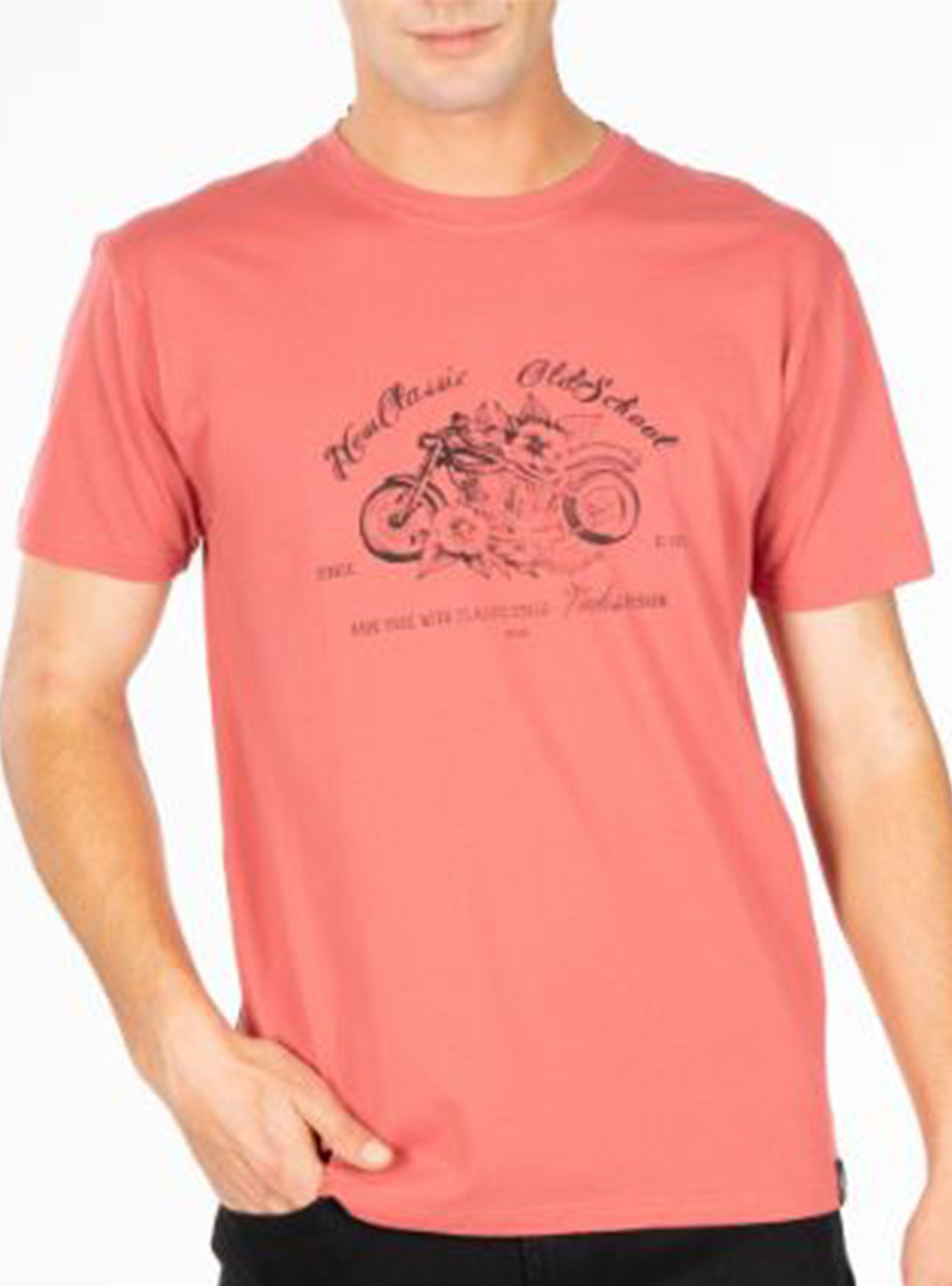 Polera MC Moto Old School Ellus-0