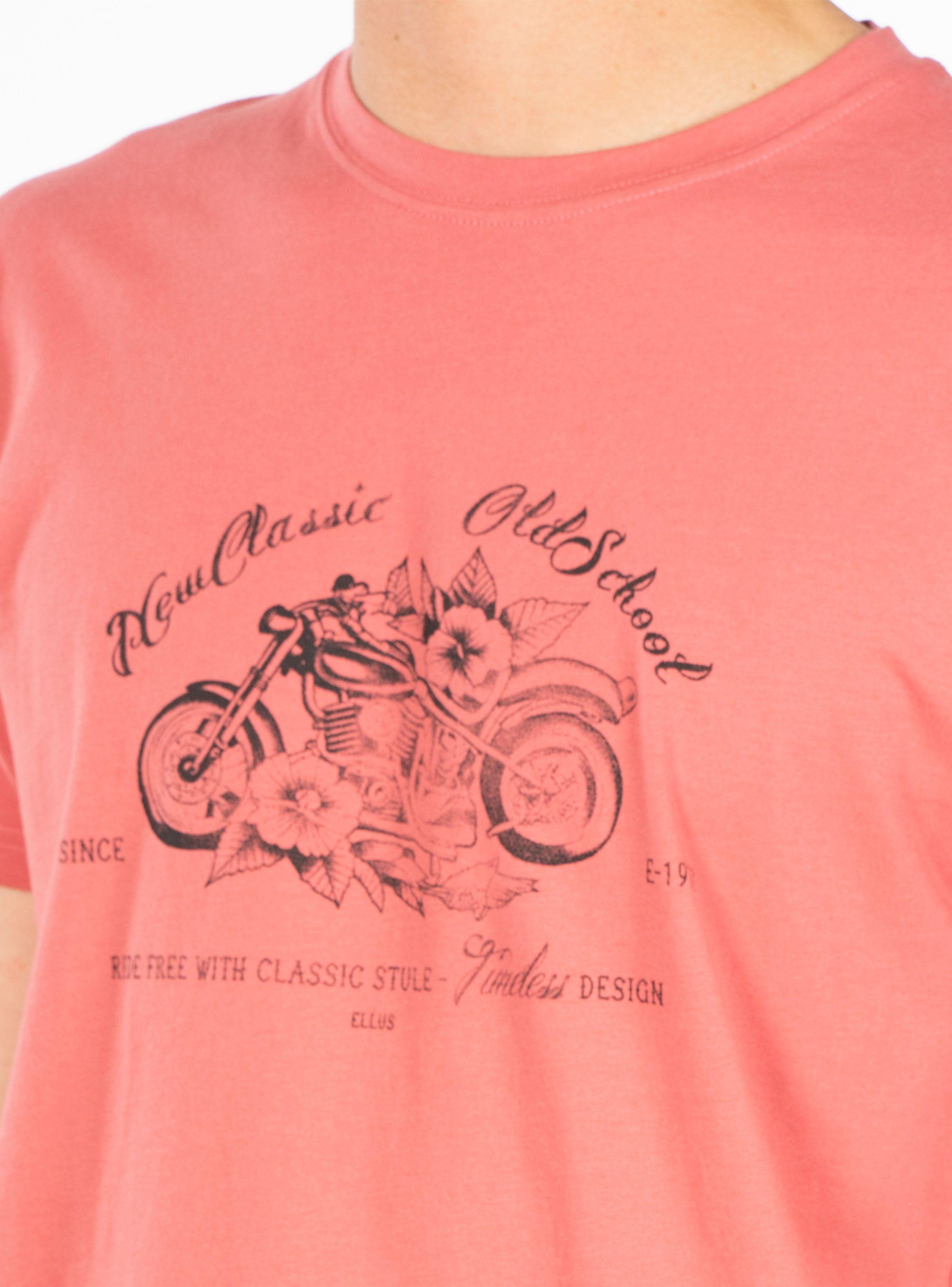 Polera MC Moto Old School Ellus-2