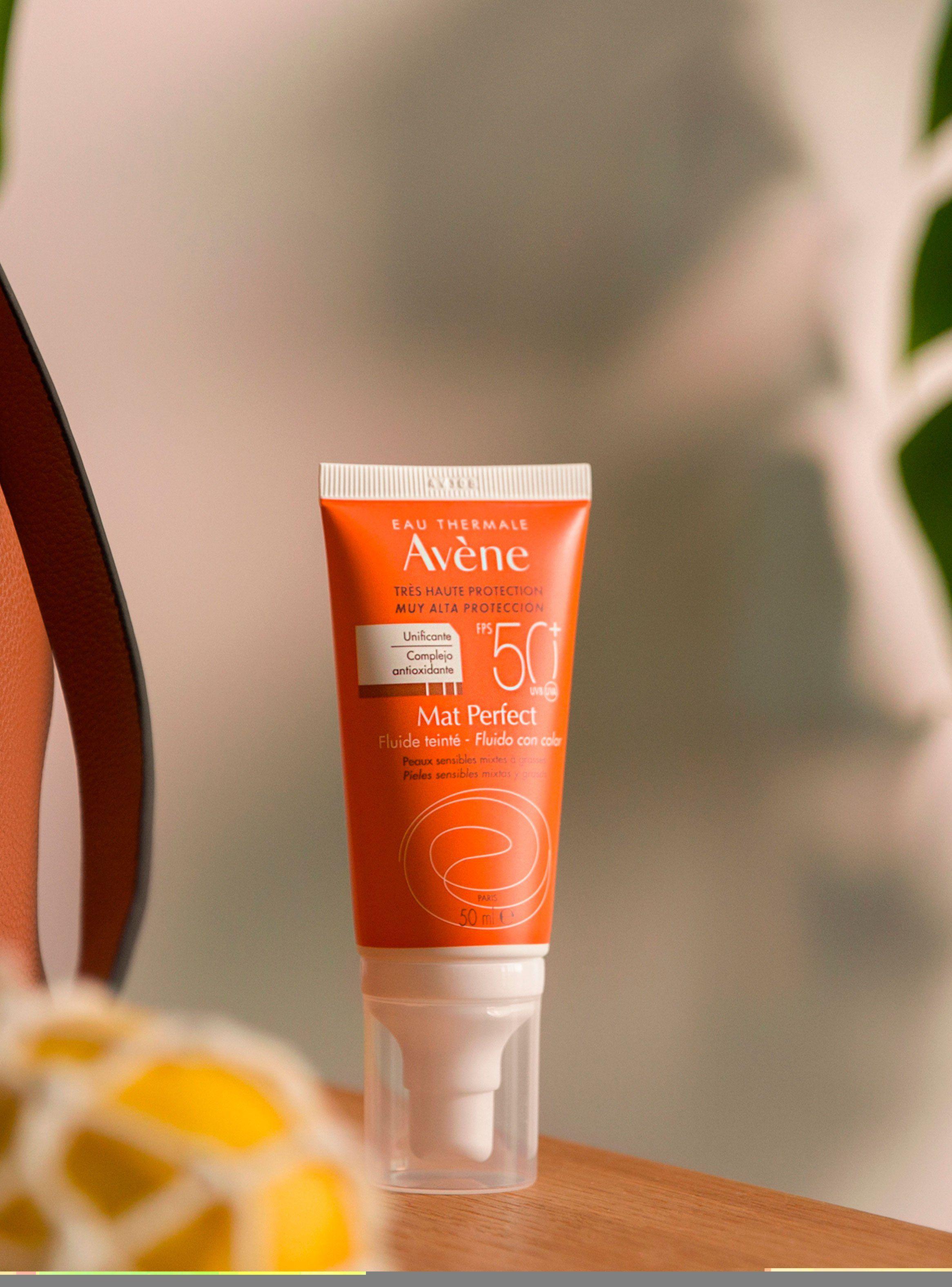 Bloqueador Fluido Mat Perfect SPF50+ con Color 50 ml-3