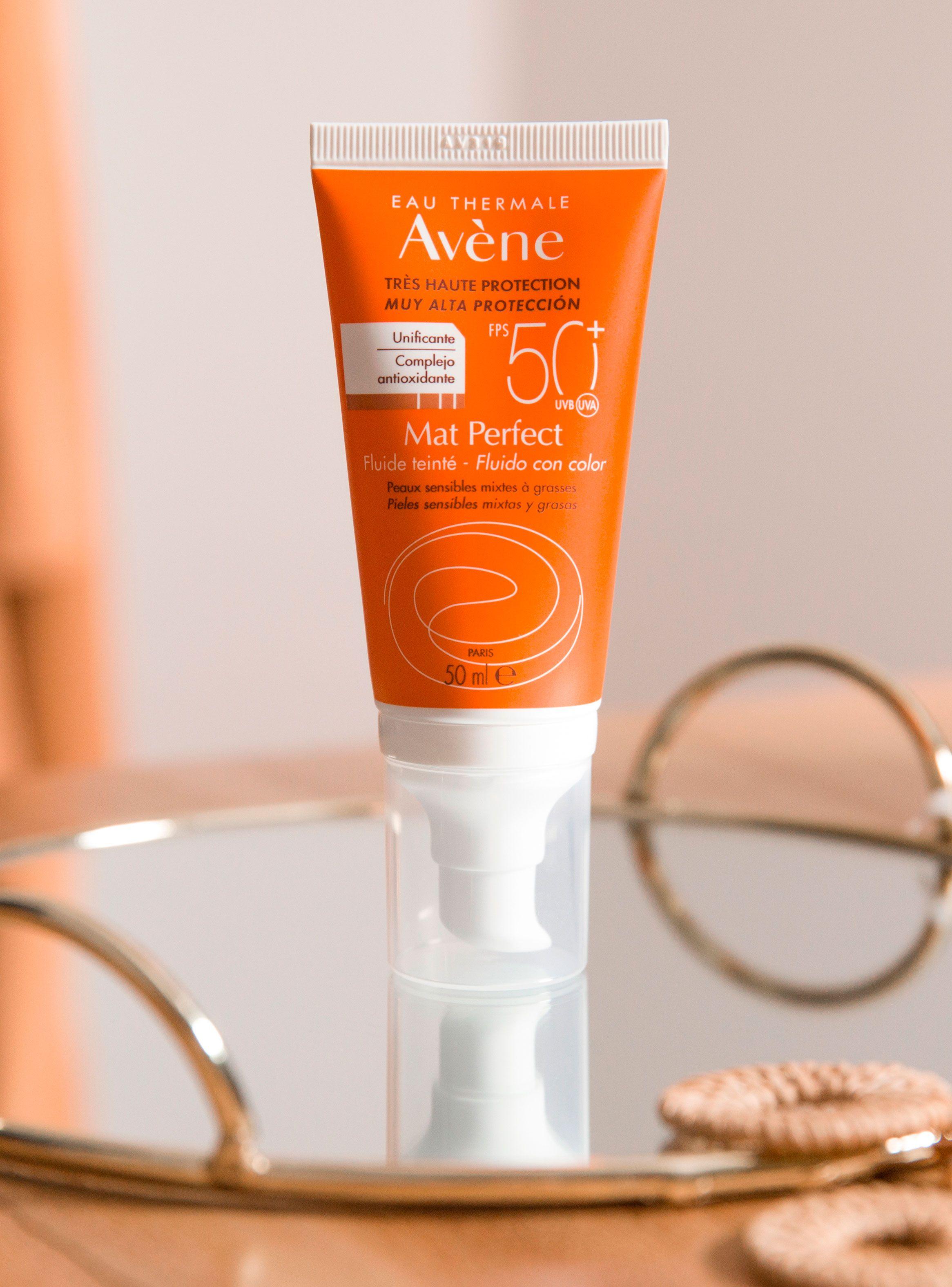 Bloqueador Fluido Mat Perfect SPF50+ con Color 50 ml-2