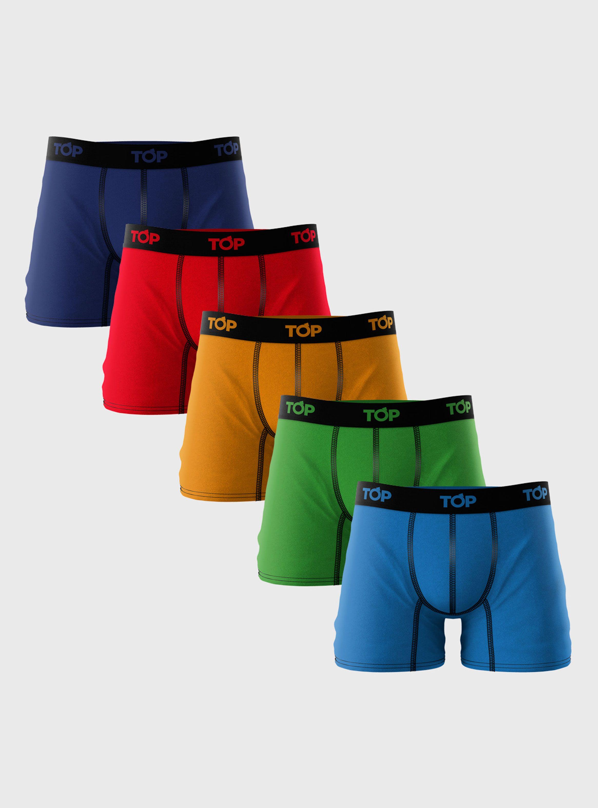 Pack Boxer Algodón 5 Piezas-0