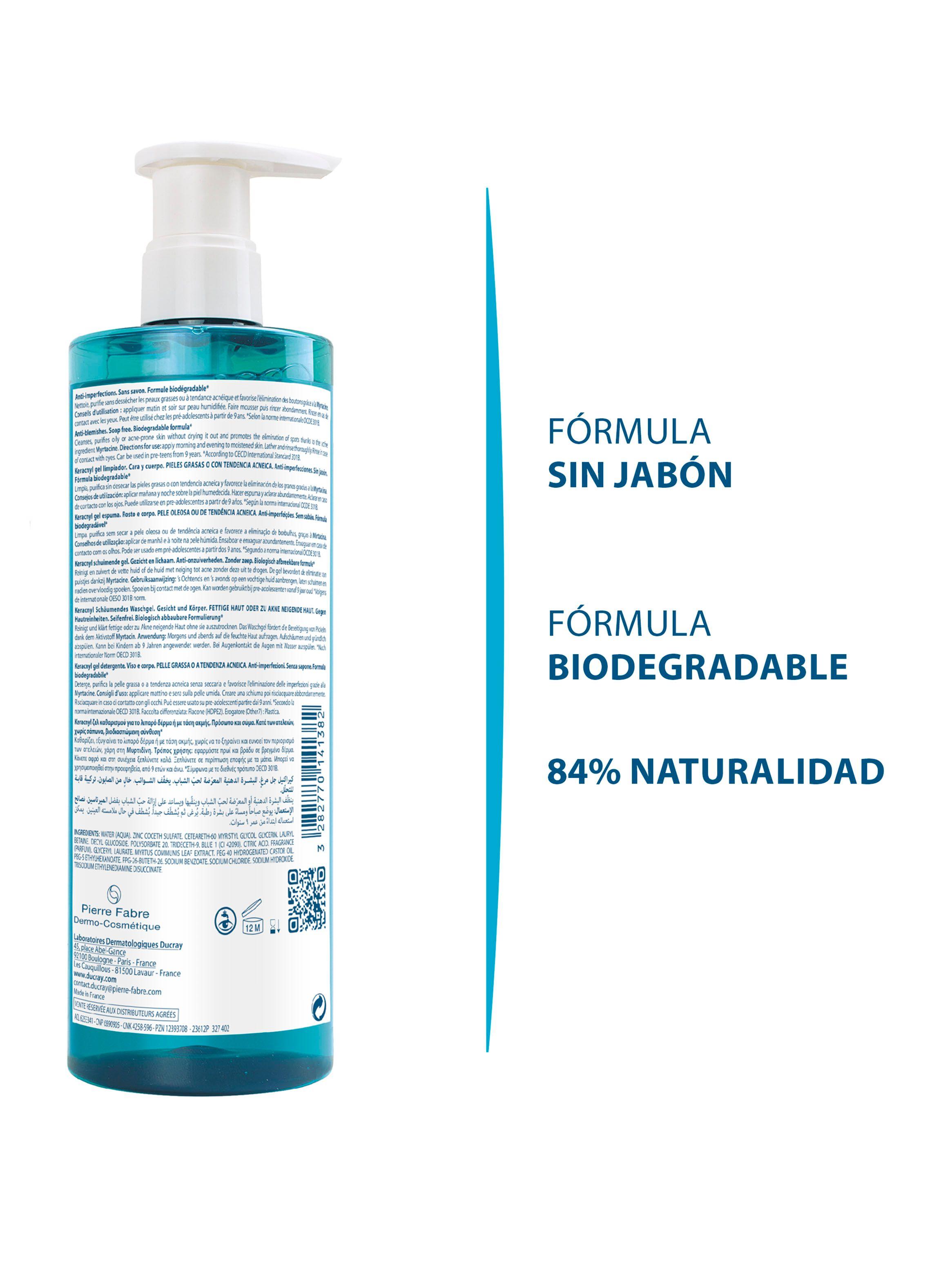 Gel Limpiador Keracnyl 400 ml-2