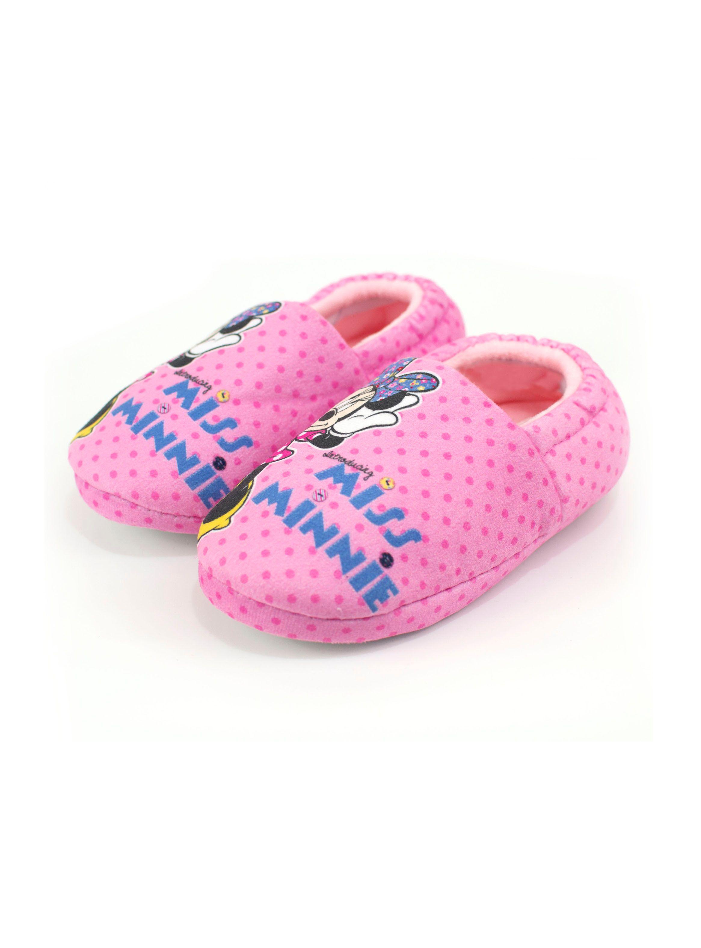 Pantufla  Miss Minnie Print Niña-2