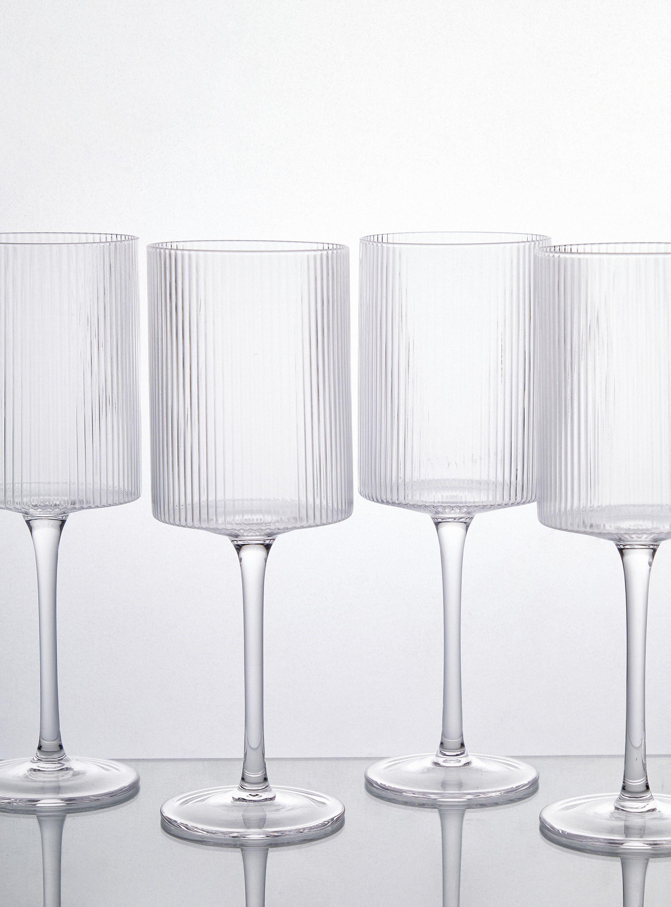 Set 4 Copas Vino Recta Textura-0