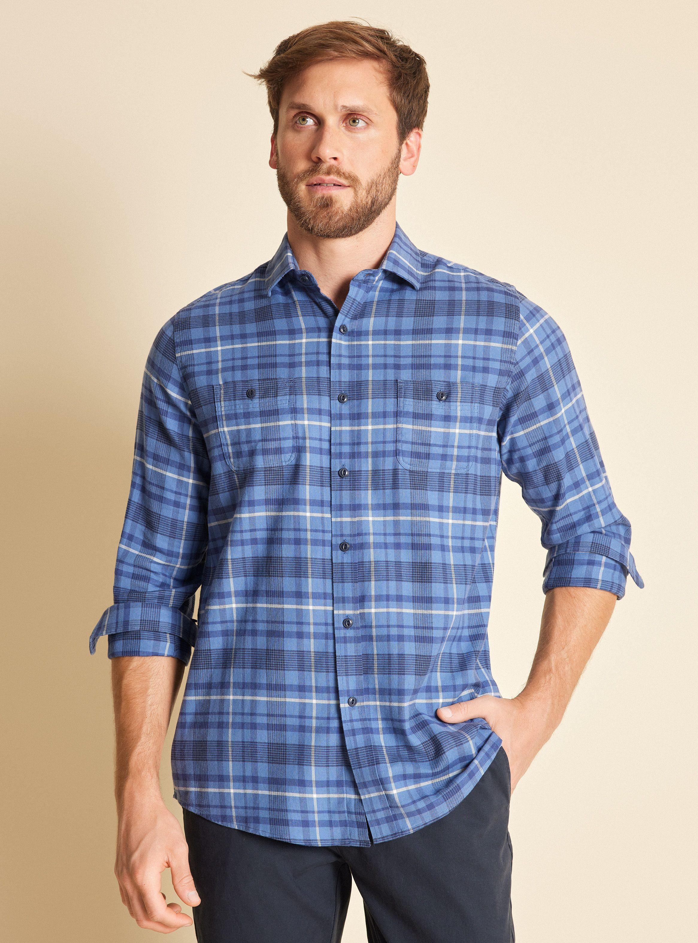 Camisa de Vestir checks lino-0