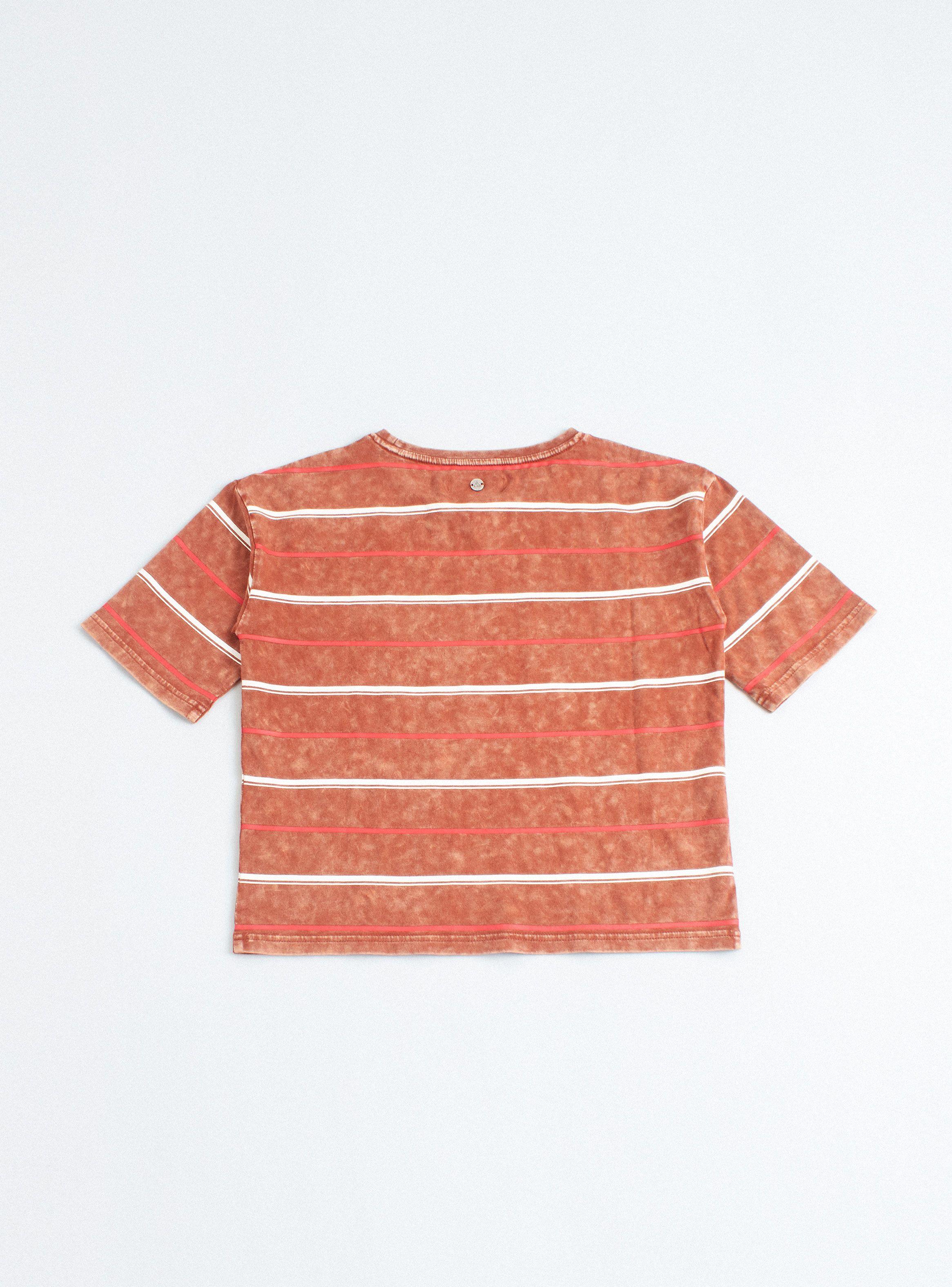 Polera Lavado Acid Wash con Líneas-2