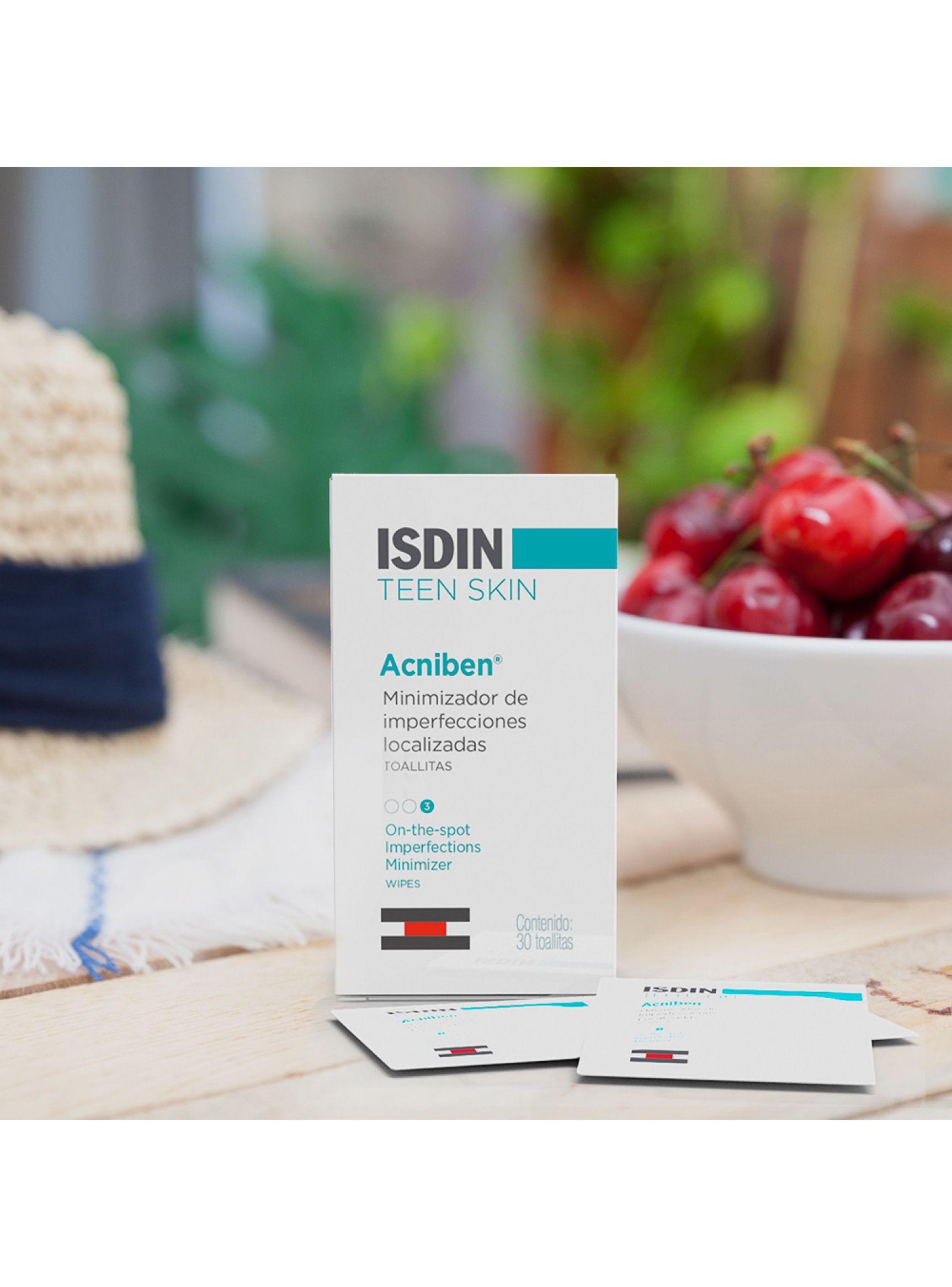 Acniben ISDIN Wipes Minimizador Imperfecciones 30 Unidades-2