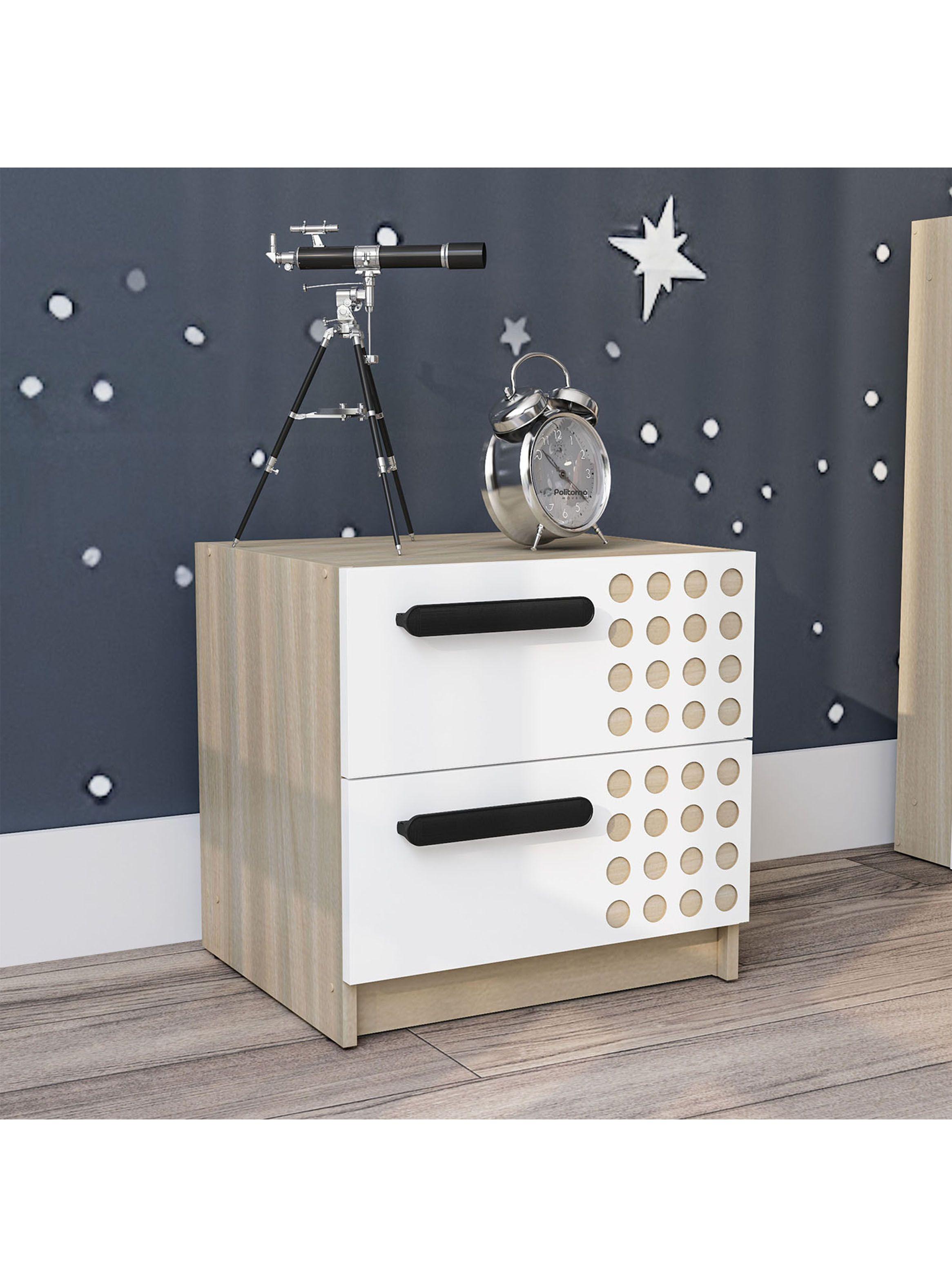 Velador Domi 2 Cajones-3