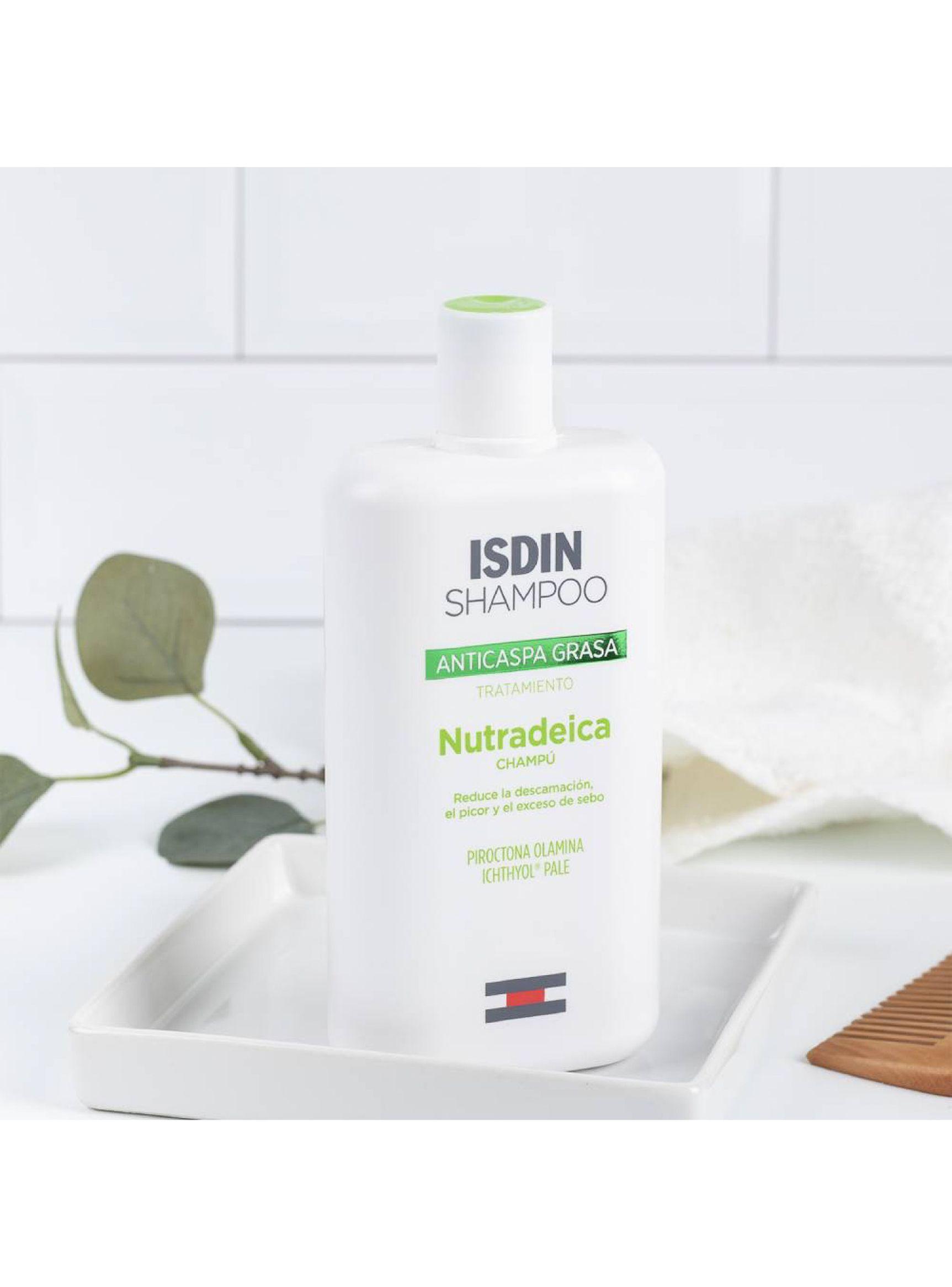 Shampoo ISDIN Anti Caspa Grasa Nutradeica 200 ml ISDIN-2