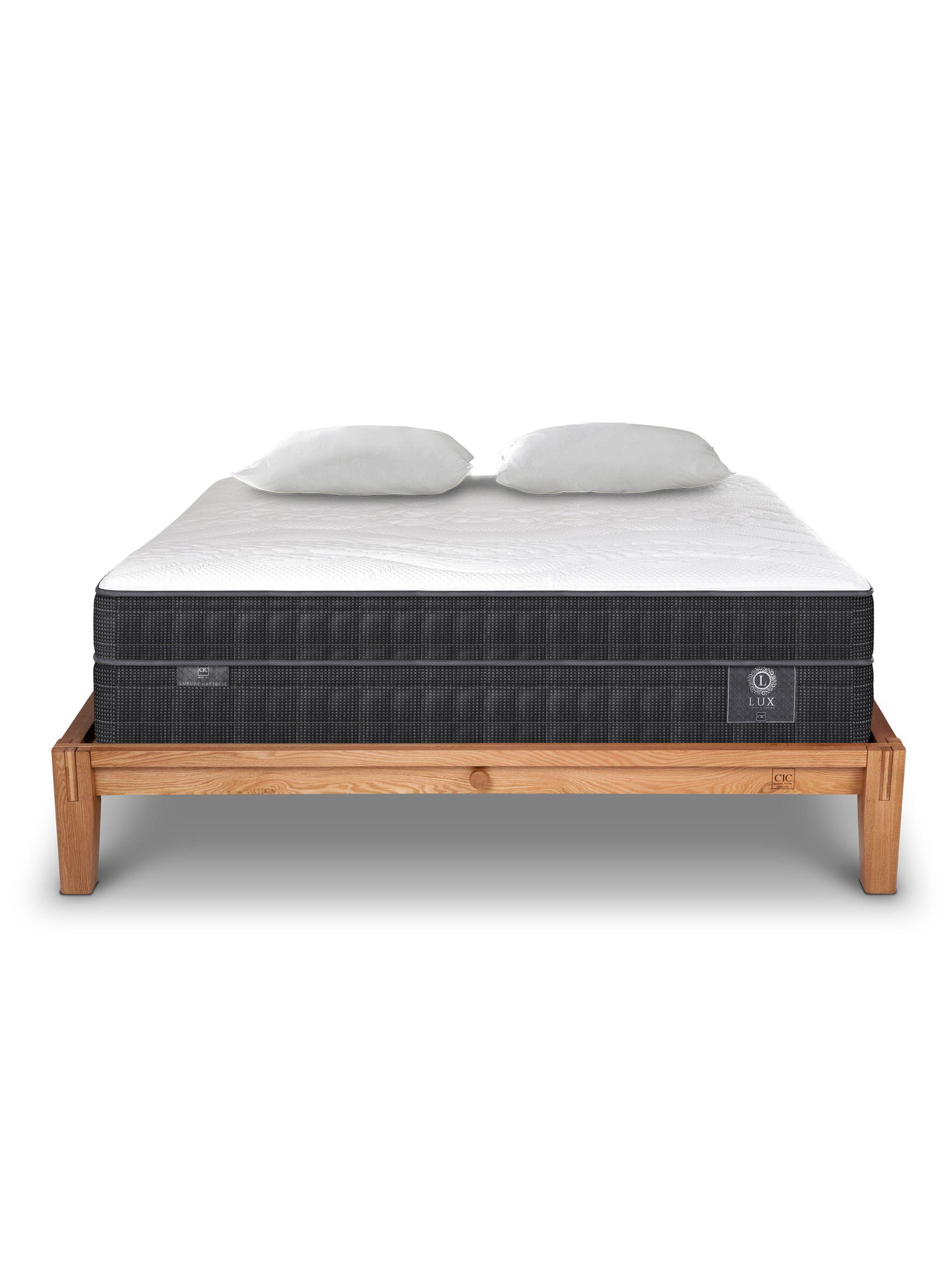 Cama Oak Lux King + Almohada-2