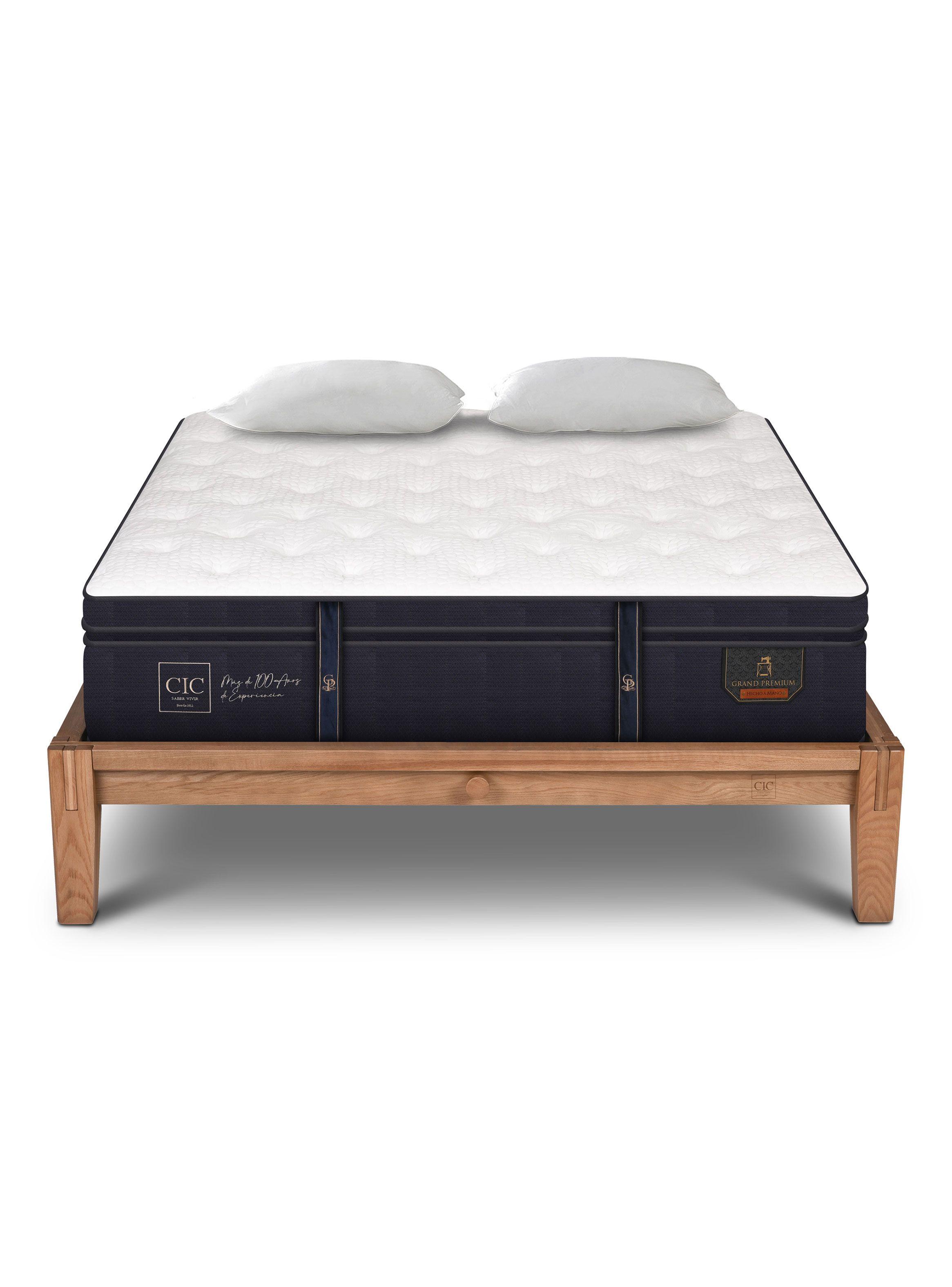 Cama Oak Grand Premium King + Almohada-2
