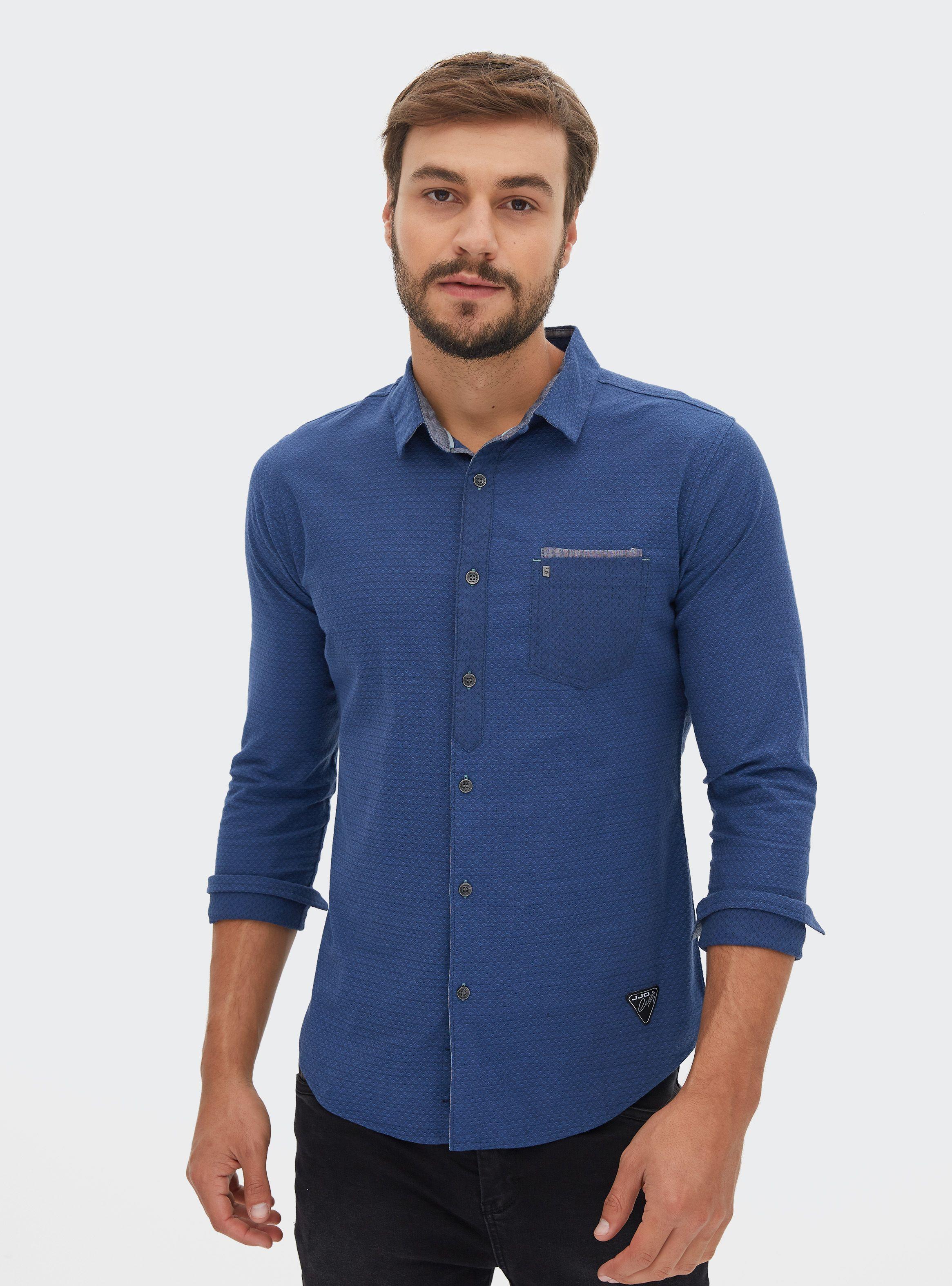 Camisa Tela Jacquard Collection Alexis-0