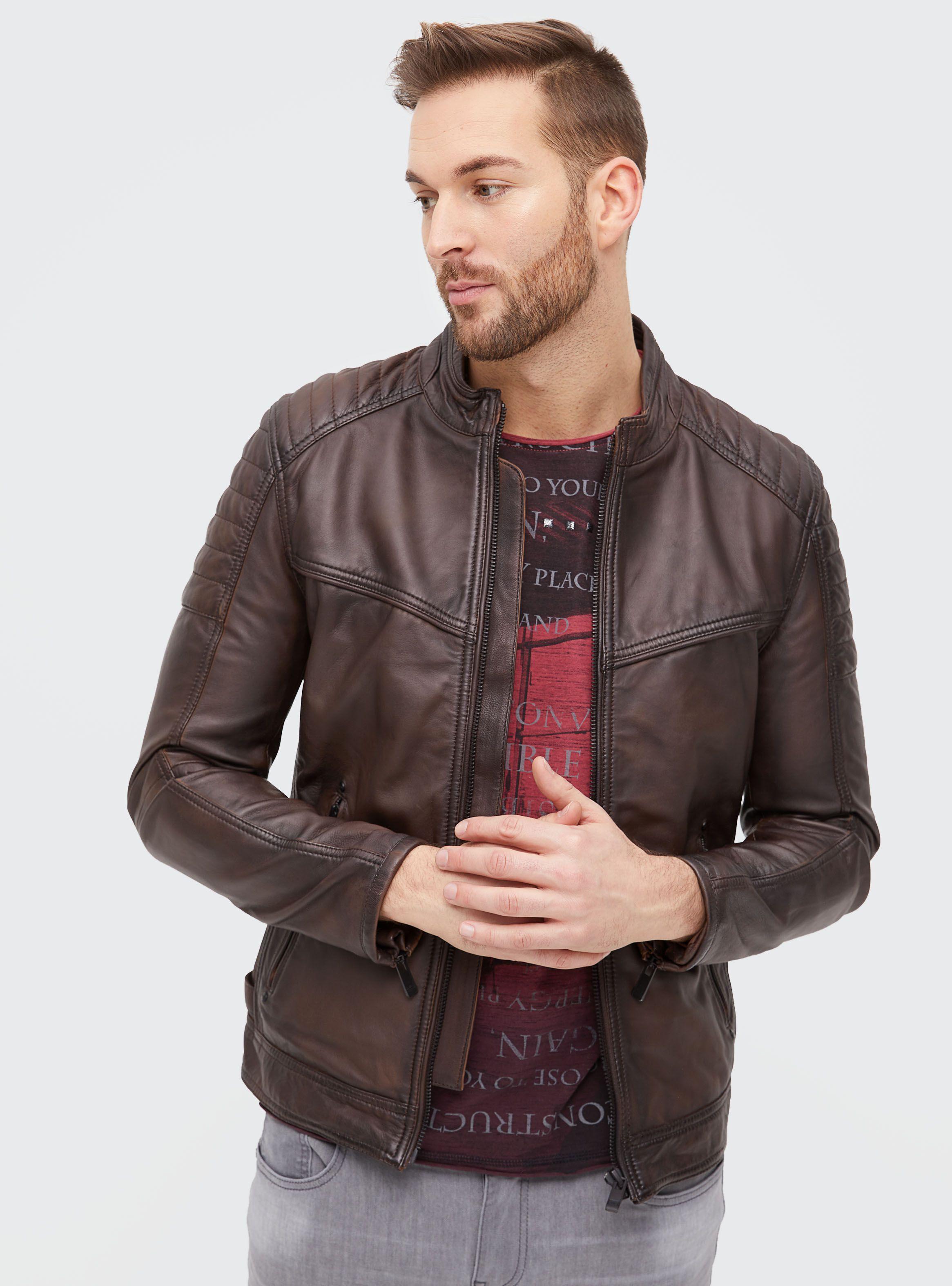 Chaqueta Cuero Lavada JJO-0
