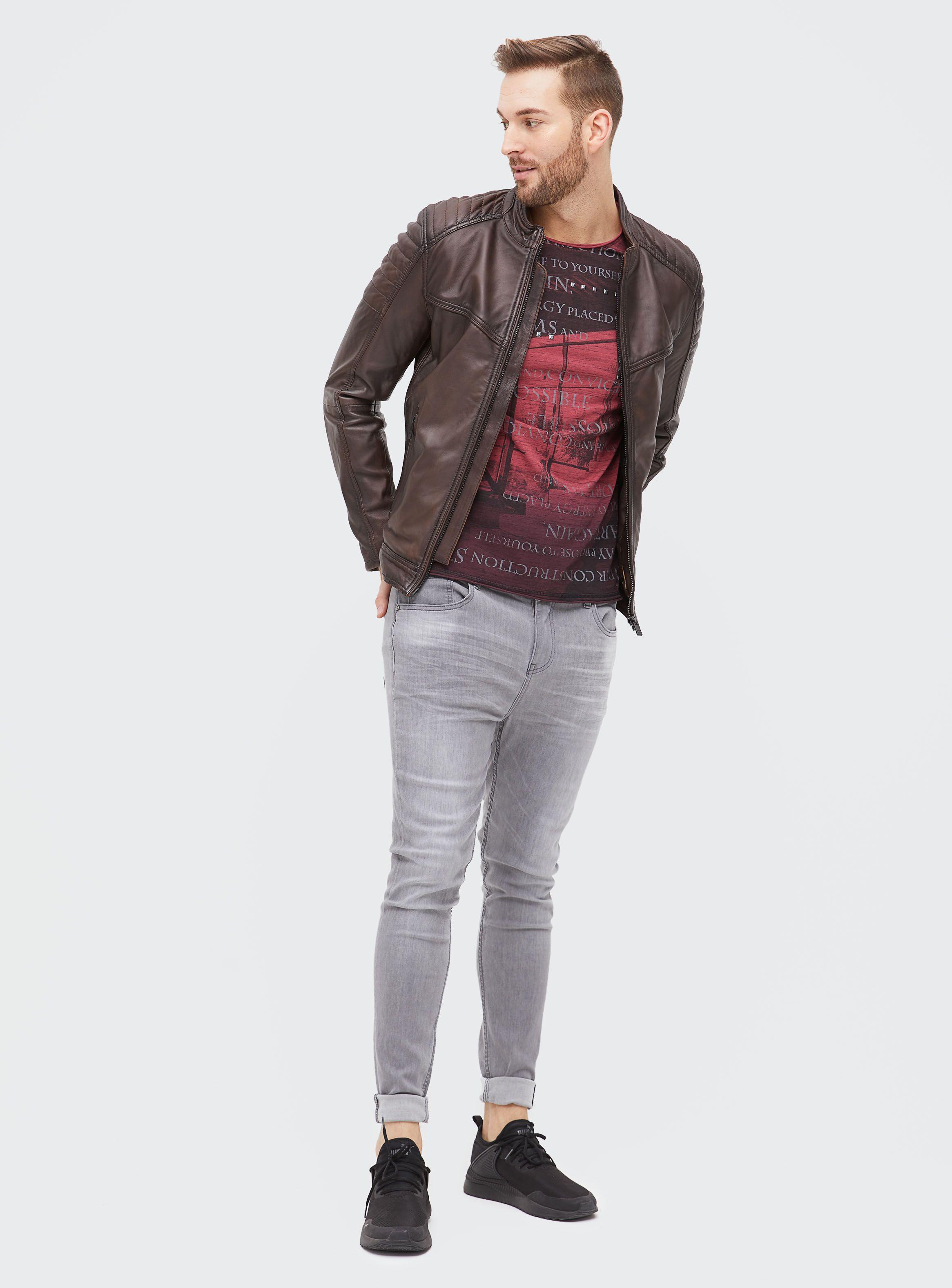 Chaqueta Cuero Lavada JJO-3