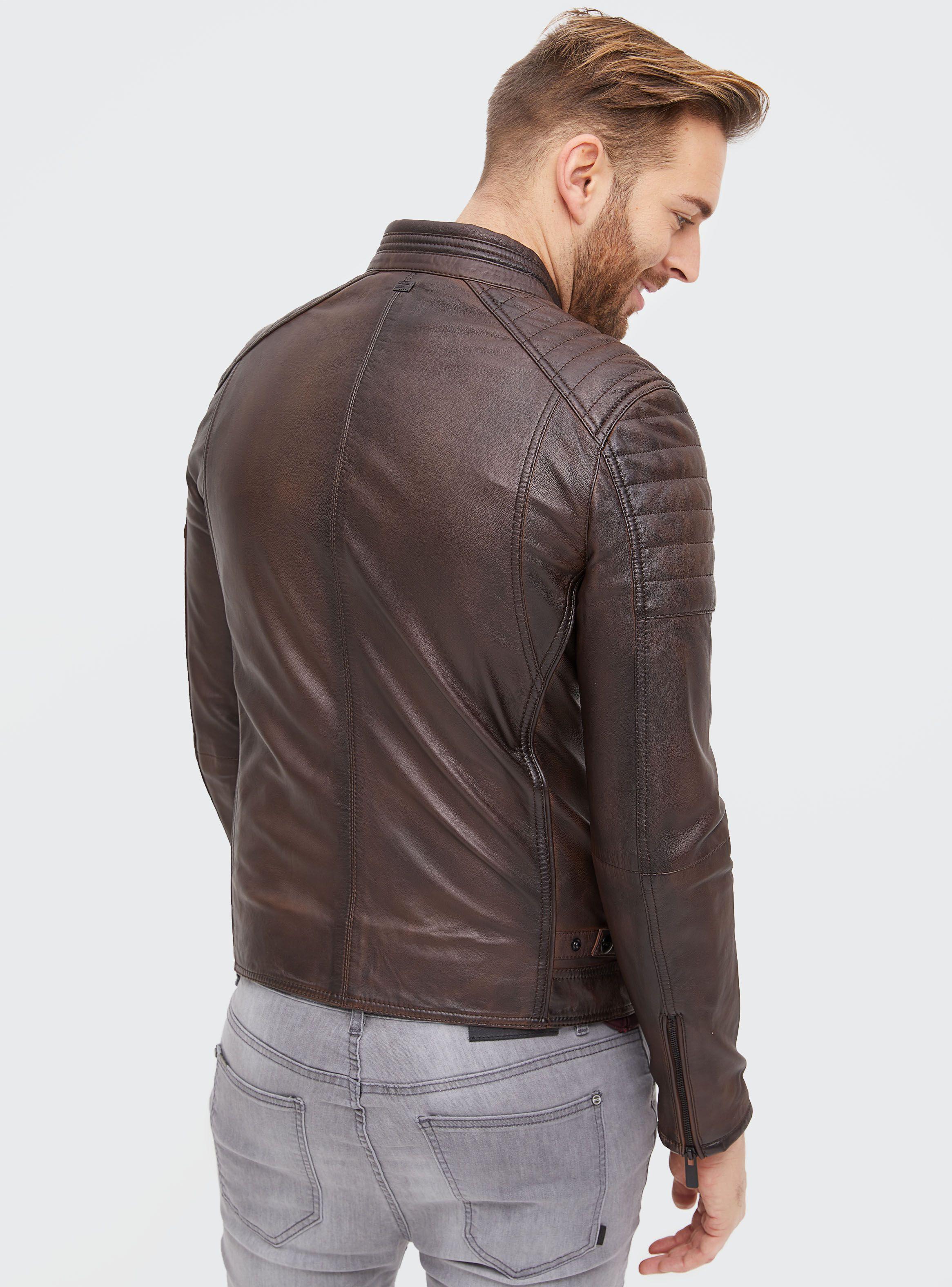 Chaqueta Cuero Lavada JJO-1
