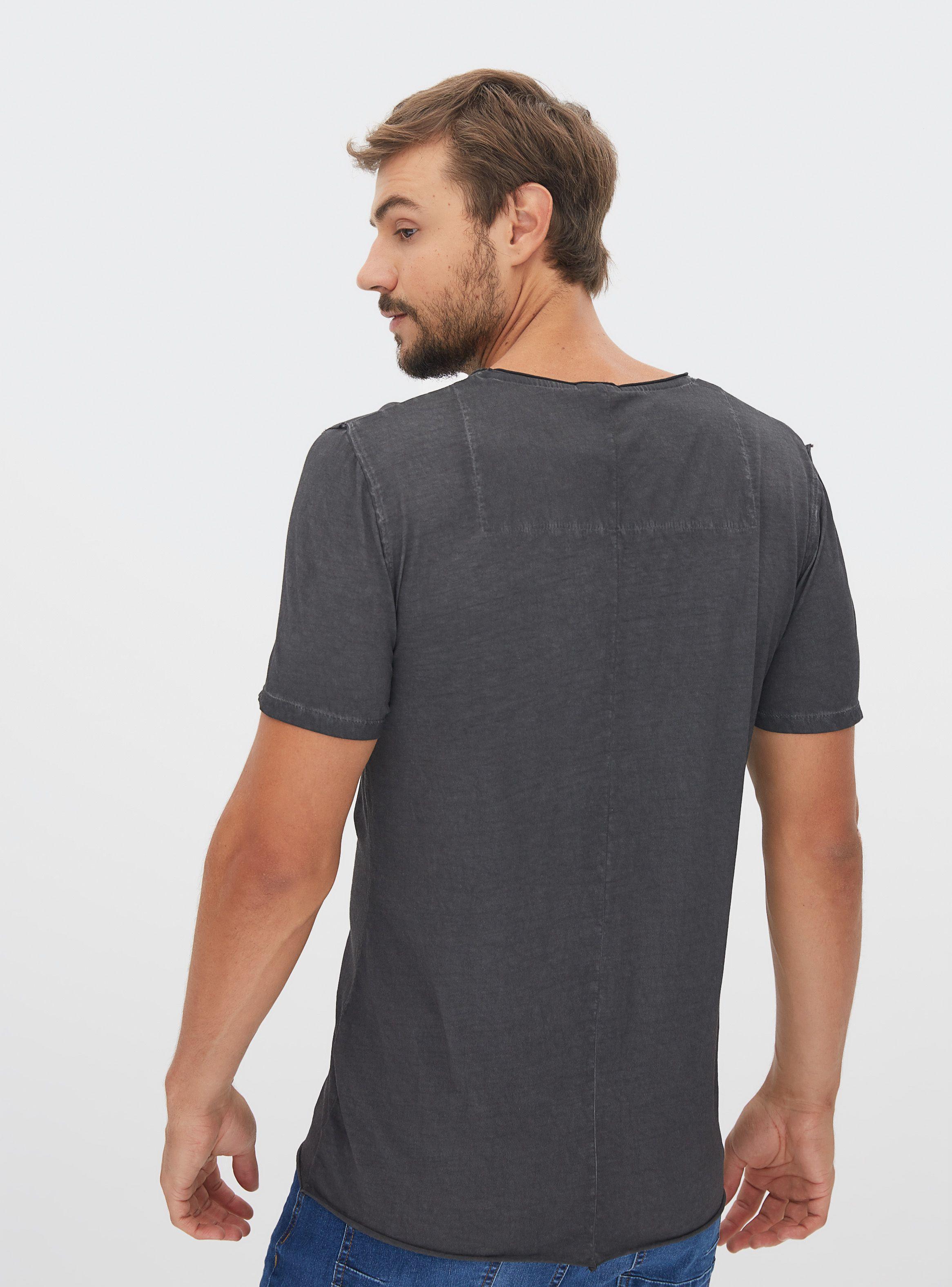 Polera Bolsillo Camo Lavado Dirty-1