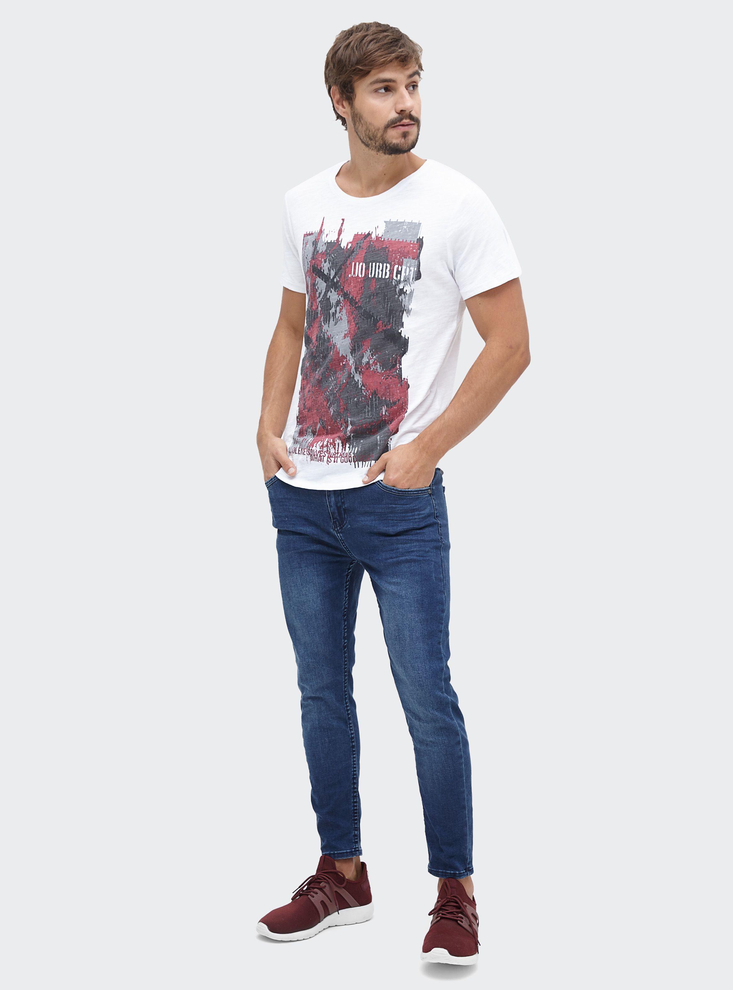 Polera JJO Estampado Central Manga Corta-3