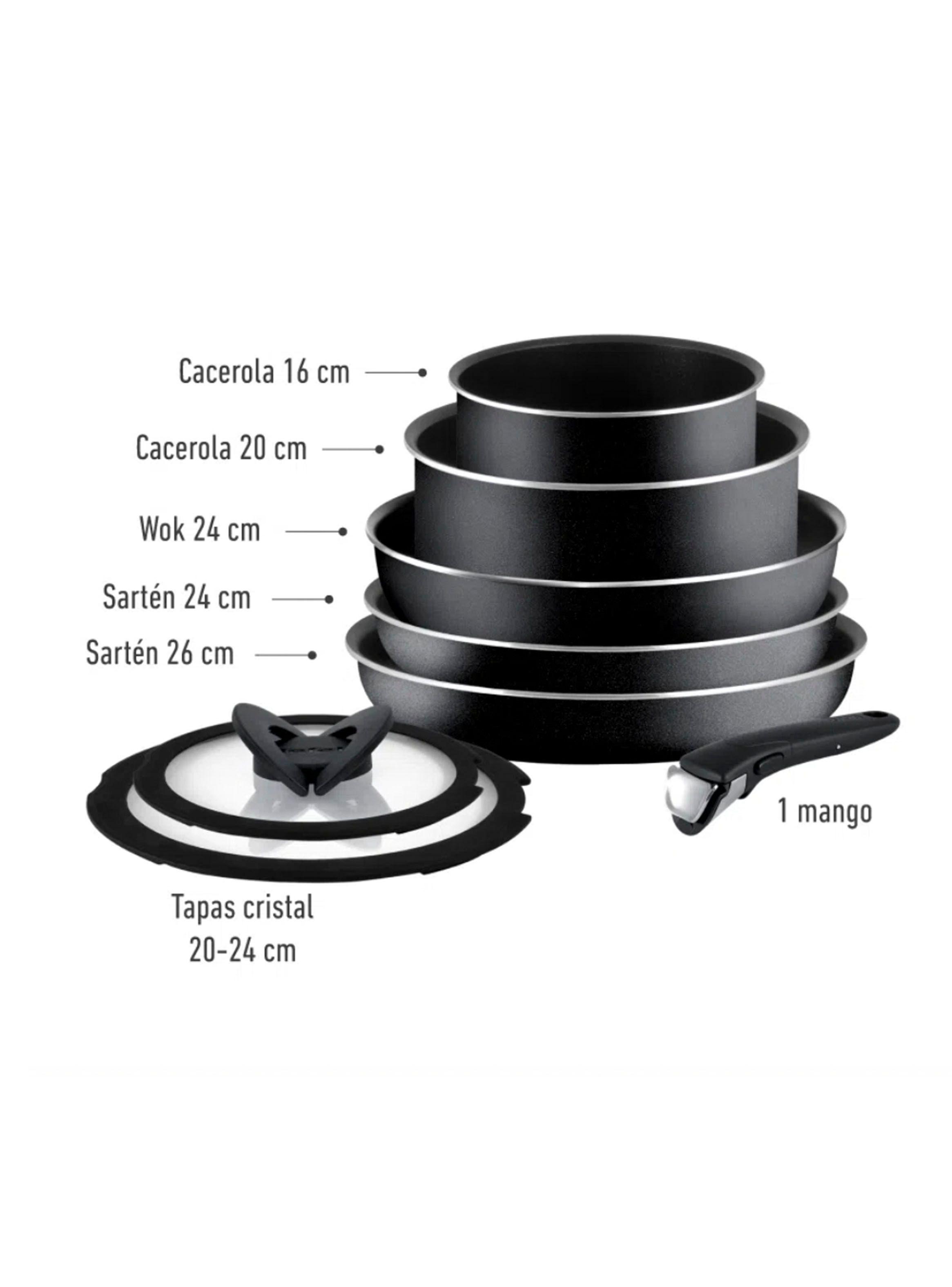 Set de Sartenes Essential Ingenio 8 Piezas-1