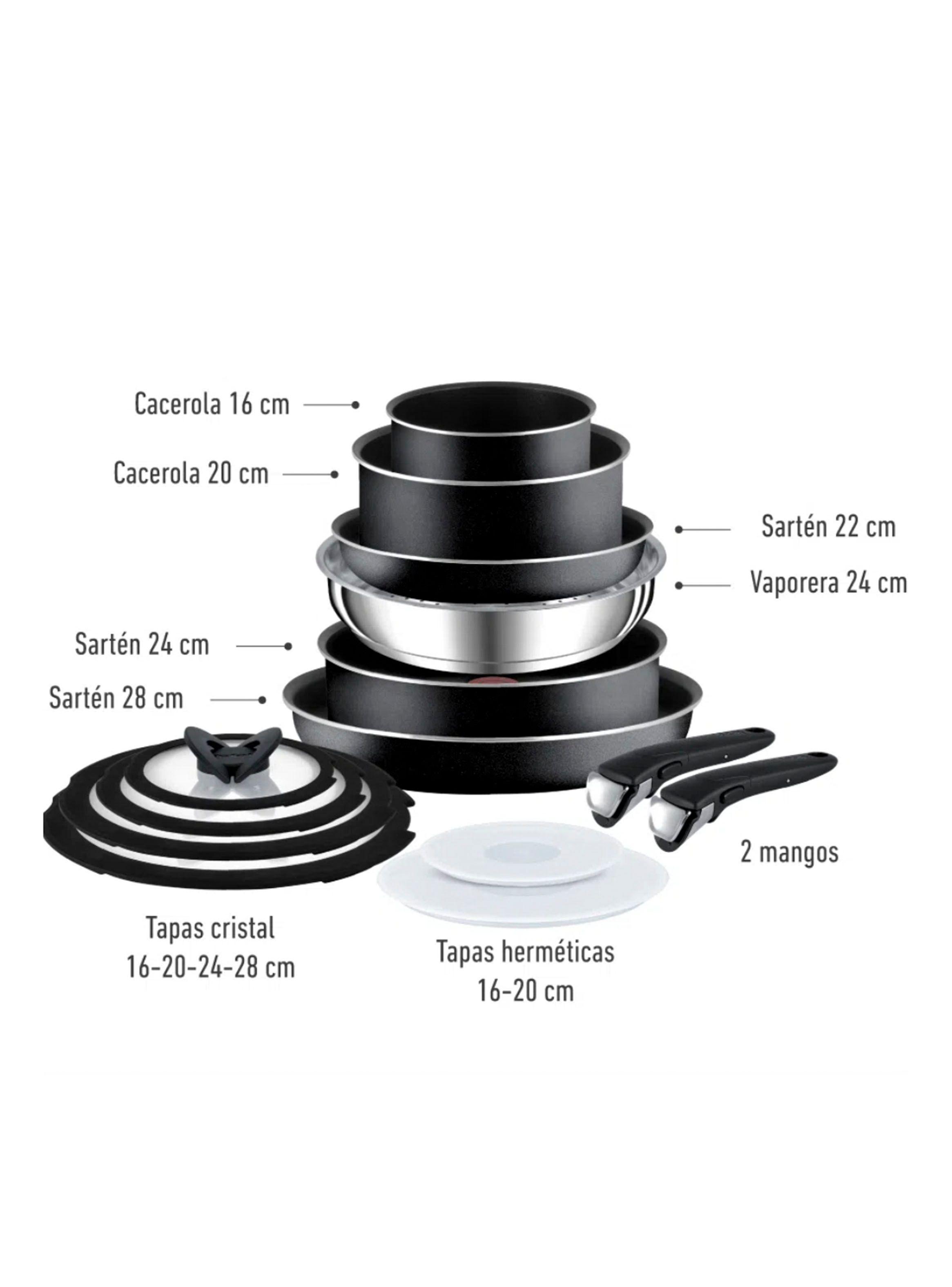 Set de Sartenes Essential Ingenio 14 Piezas-1