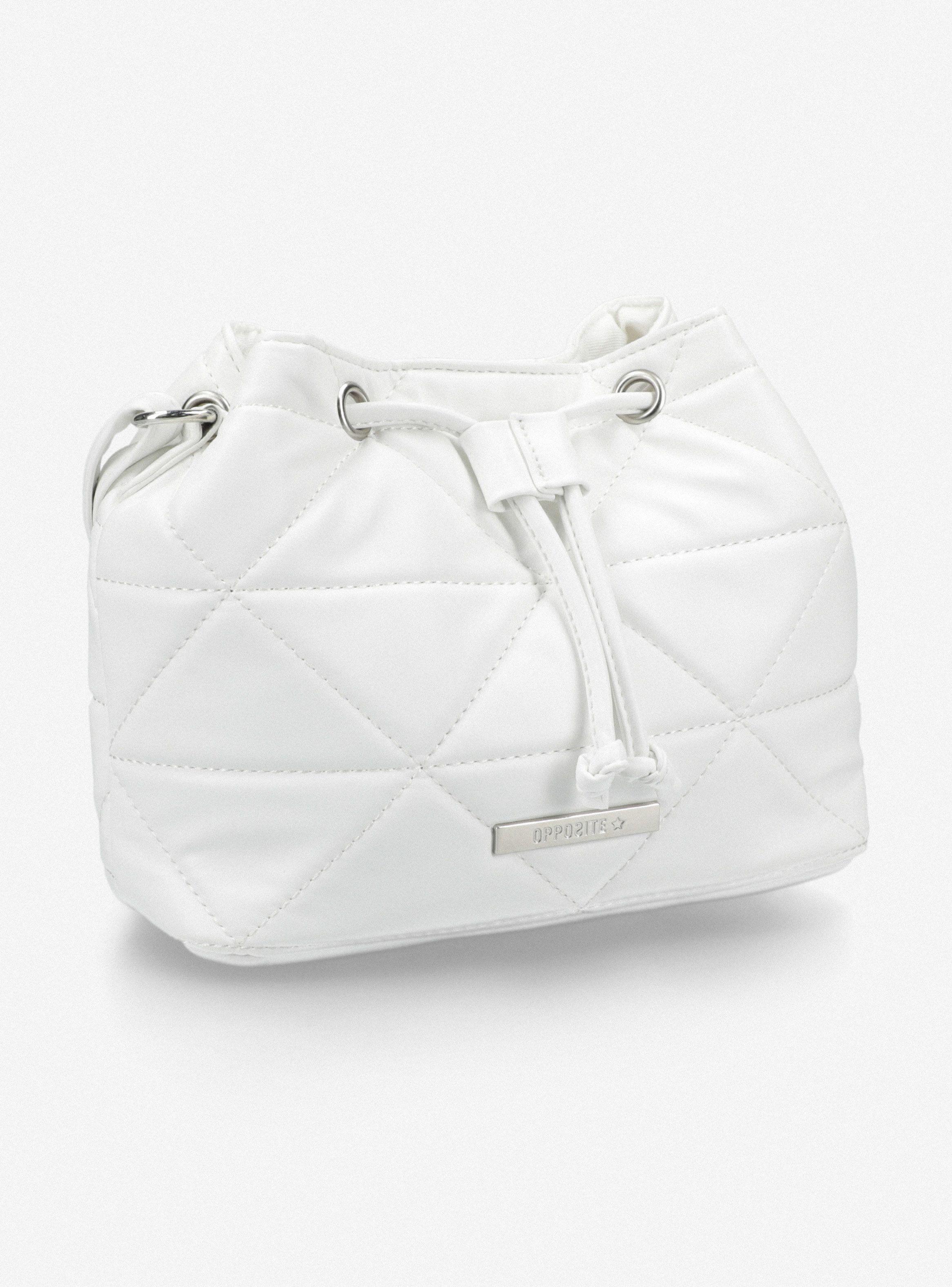 Cartera Tipo Bucket De Pu Con Quilt-3