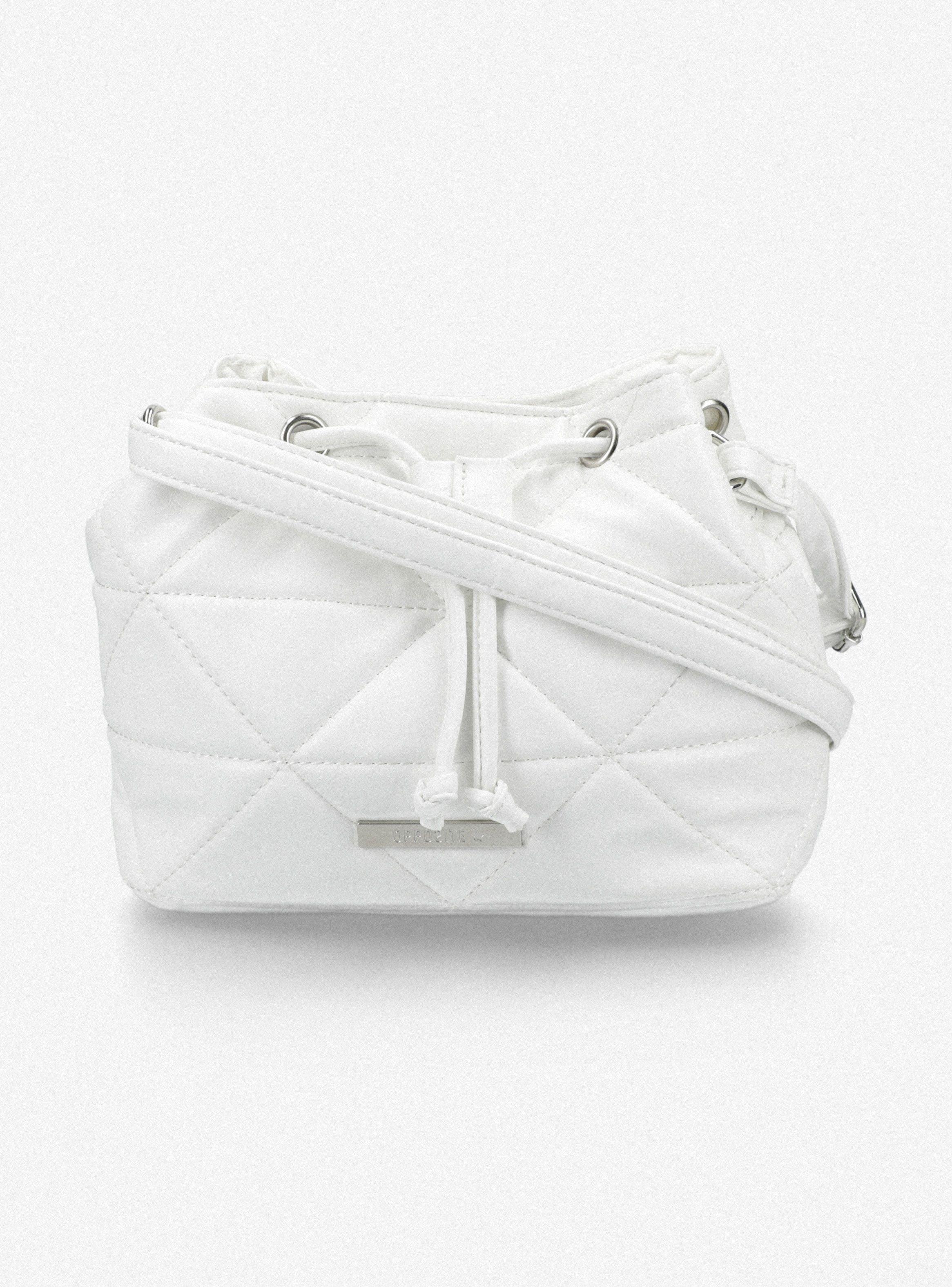 Cartera Tipo Bucket De Pu Con Quilt-2