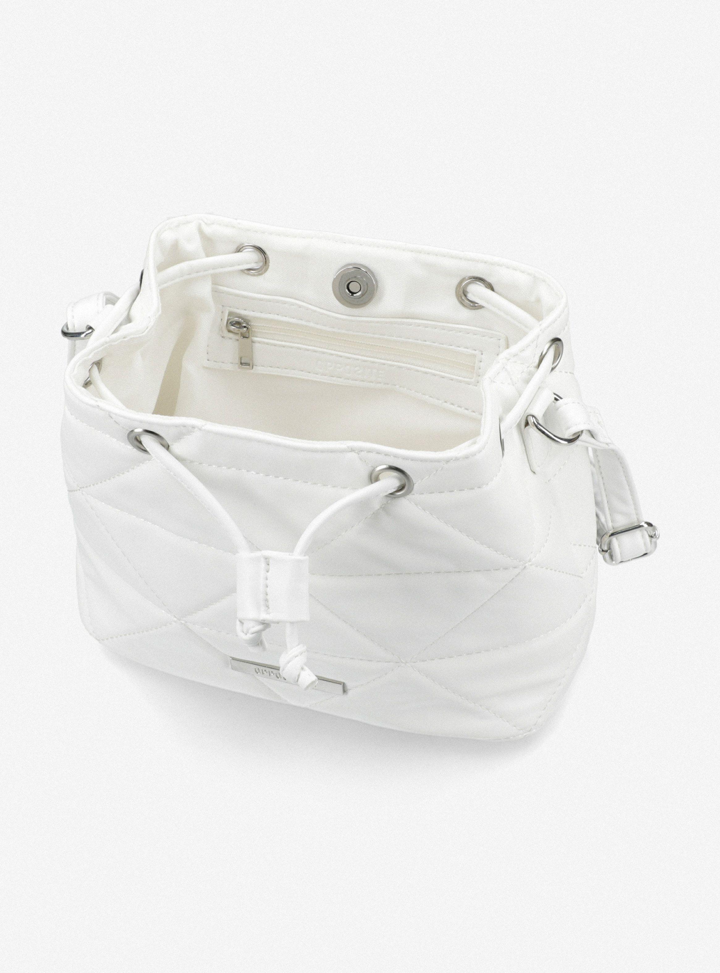 Cartera Tipo Bucket De Pu Con Quilt-5