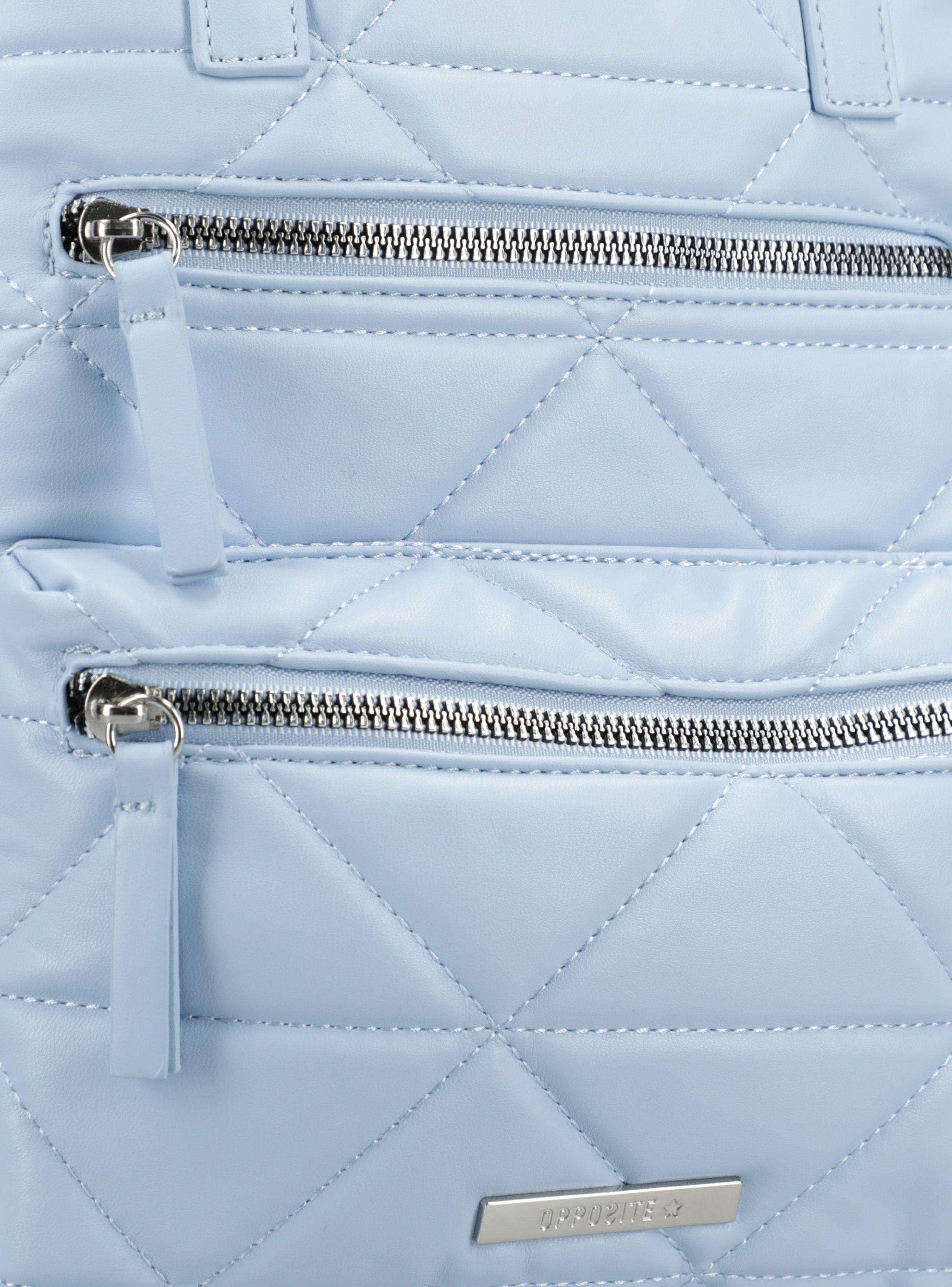 Mochila de PU Quilt y Cierres-4