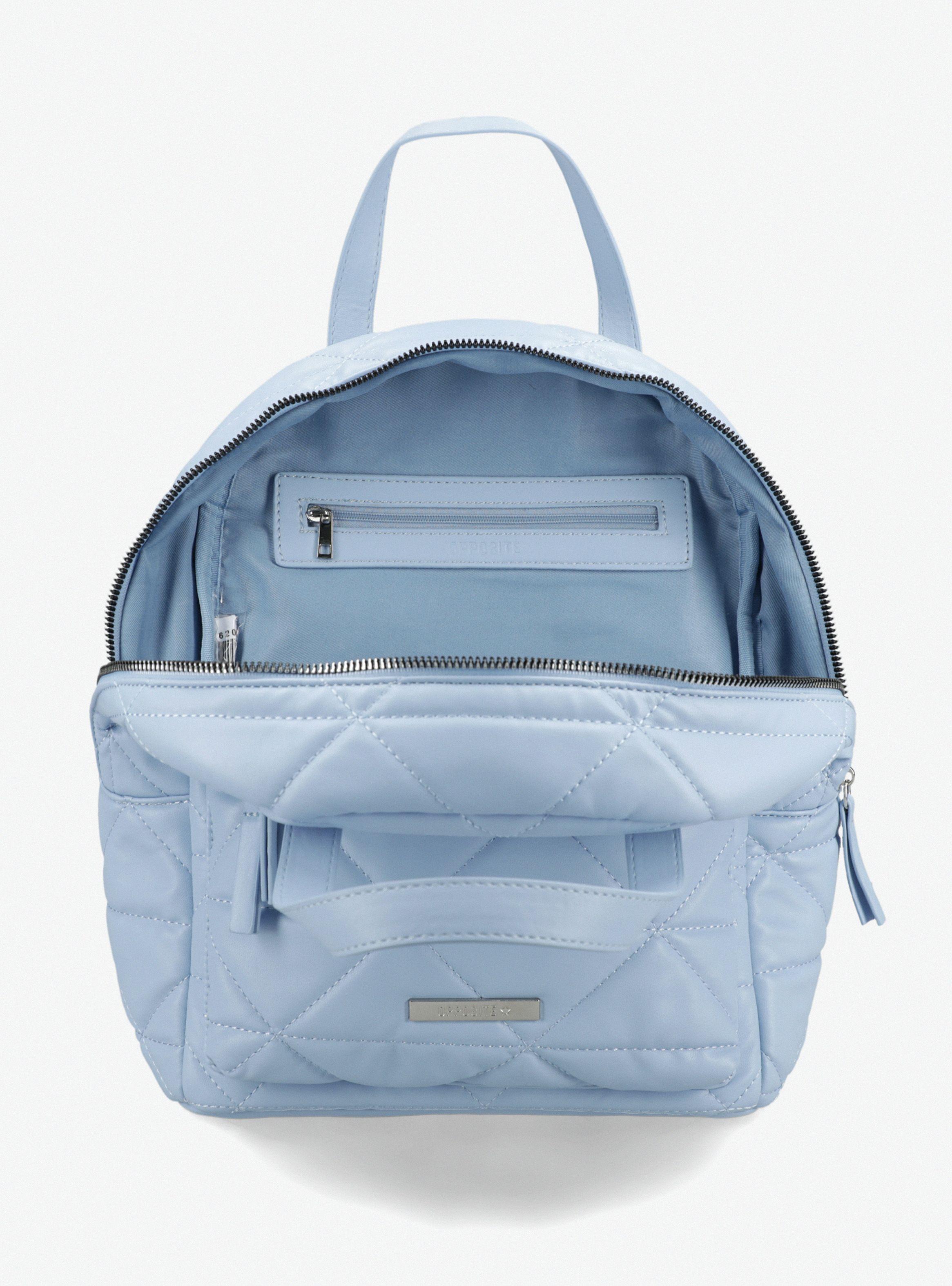Mochila de PU Quilt y Cierres-3