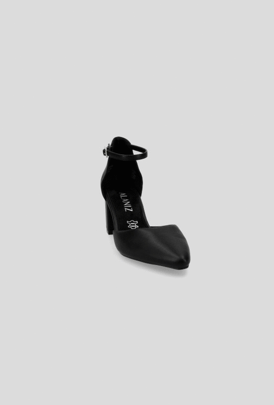 Zapato de Fiesta con Taco y Hebilla Mujer-4
