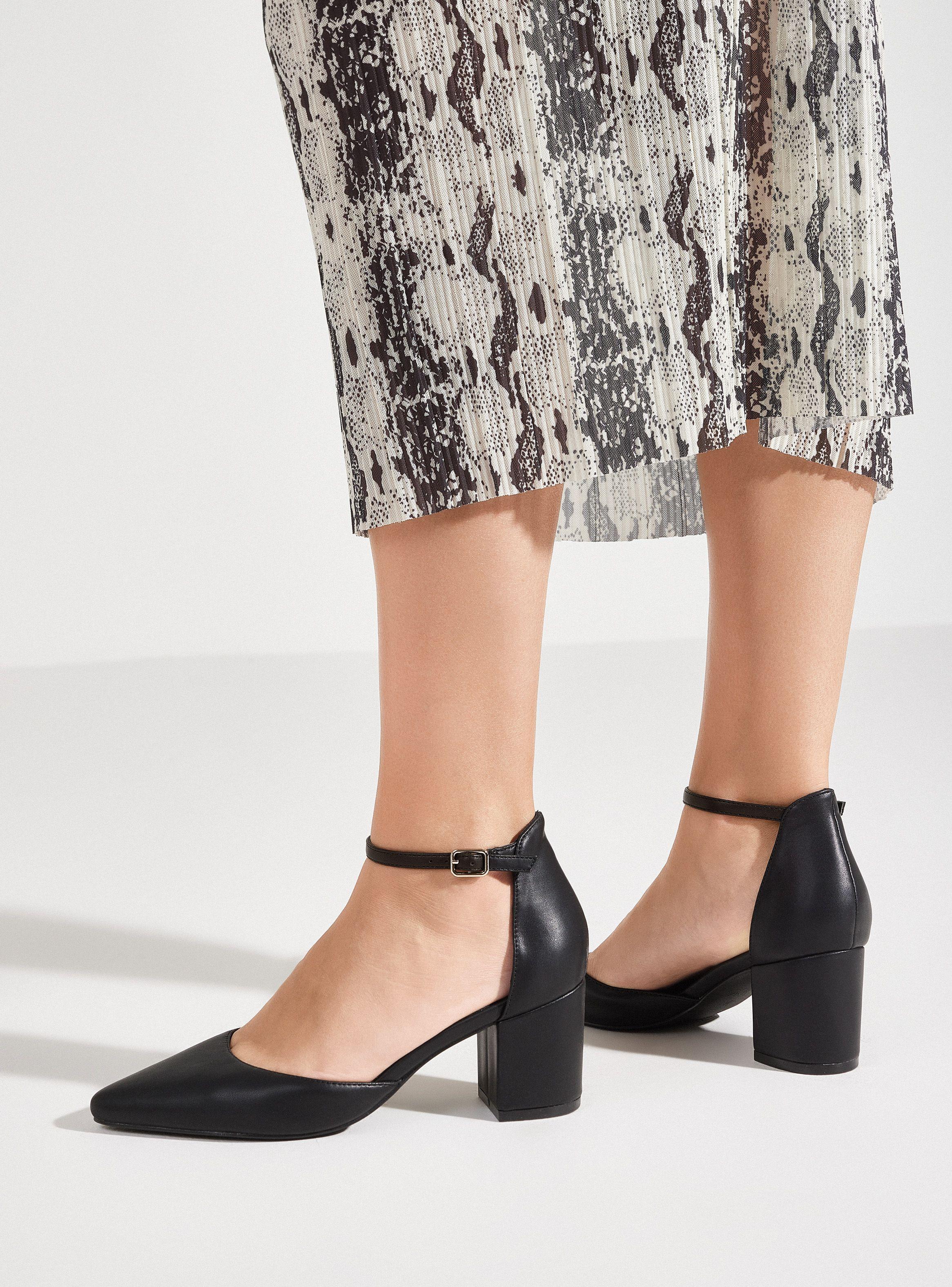 Zapato de Fiesta con Taco y Hebilla Mujer-0