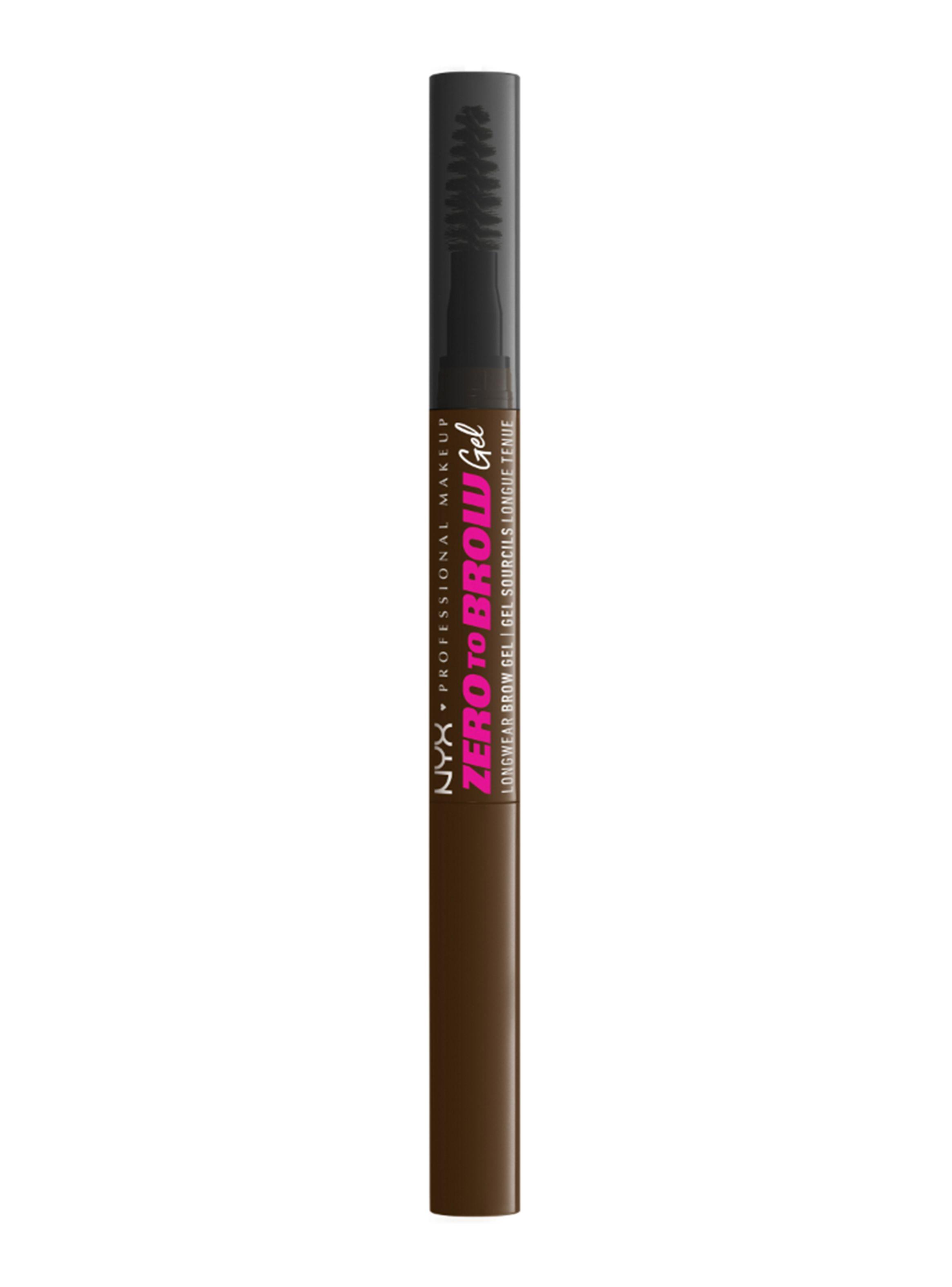 Gel de Cejas NYX Professional Makeup Zero To Brow Chocolate 2 ml-2