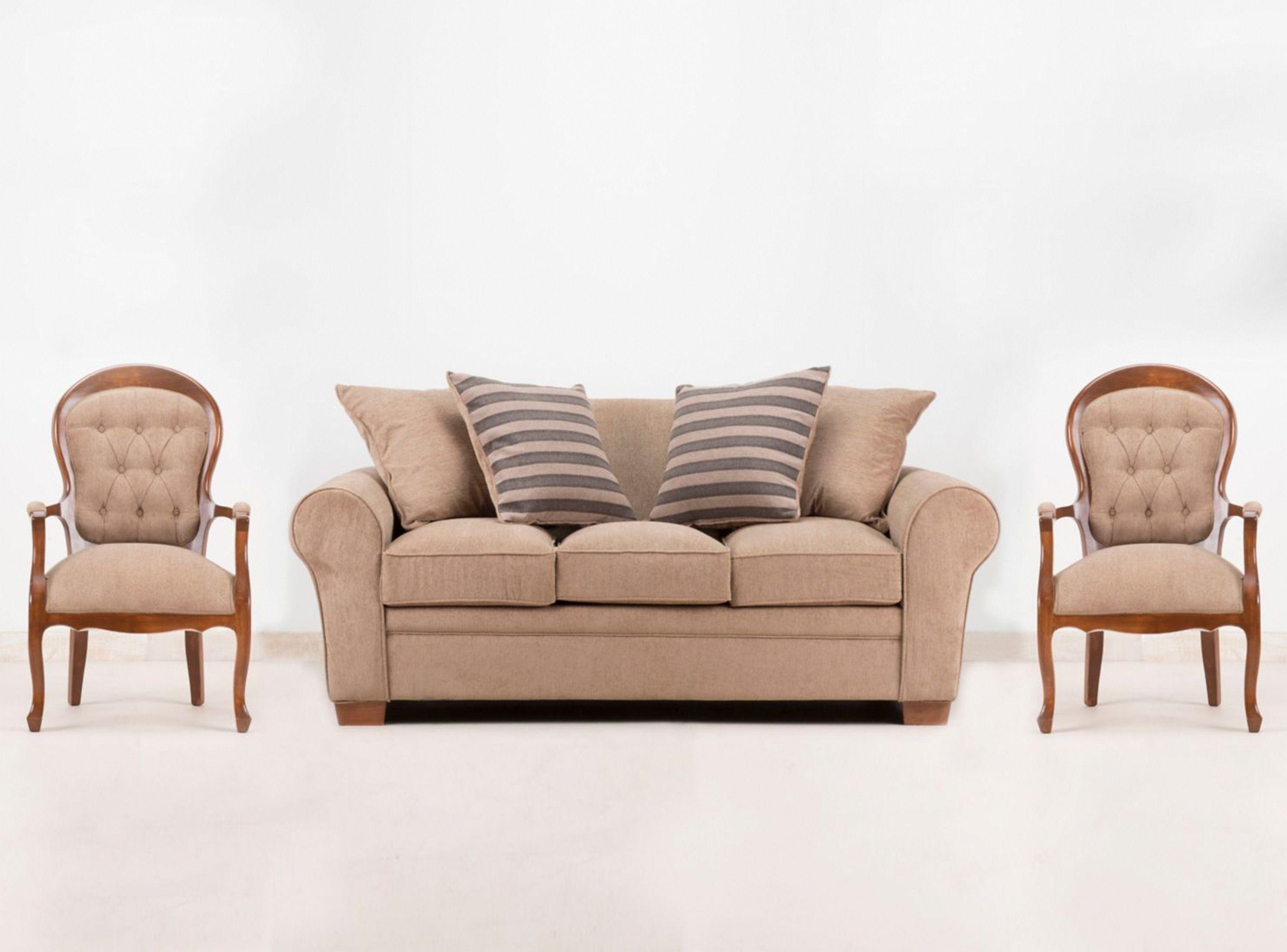 Juego de Living Belmont Sofá 3C + Sillones 1C Attimo-0
