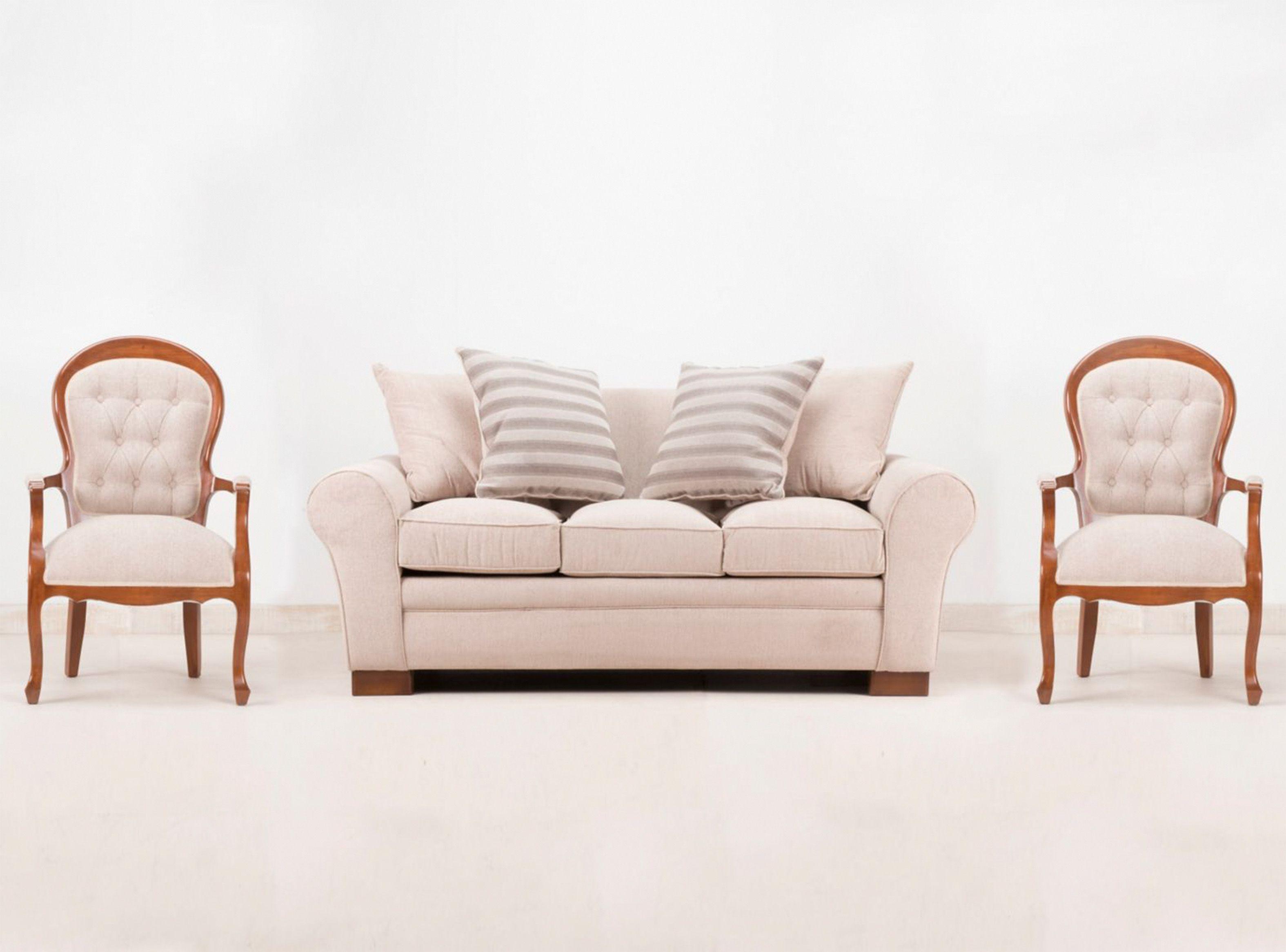 Juego de Living Belmont Sofá 3C + Sillones 1C Attimo-0