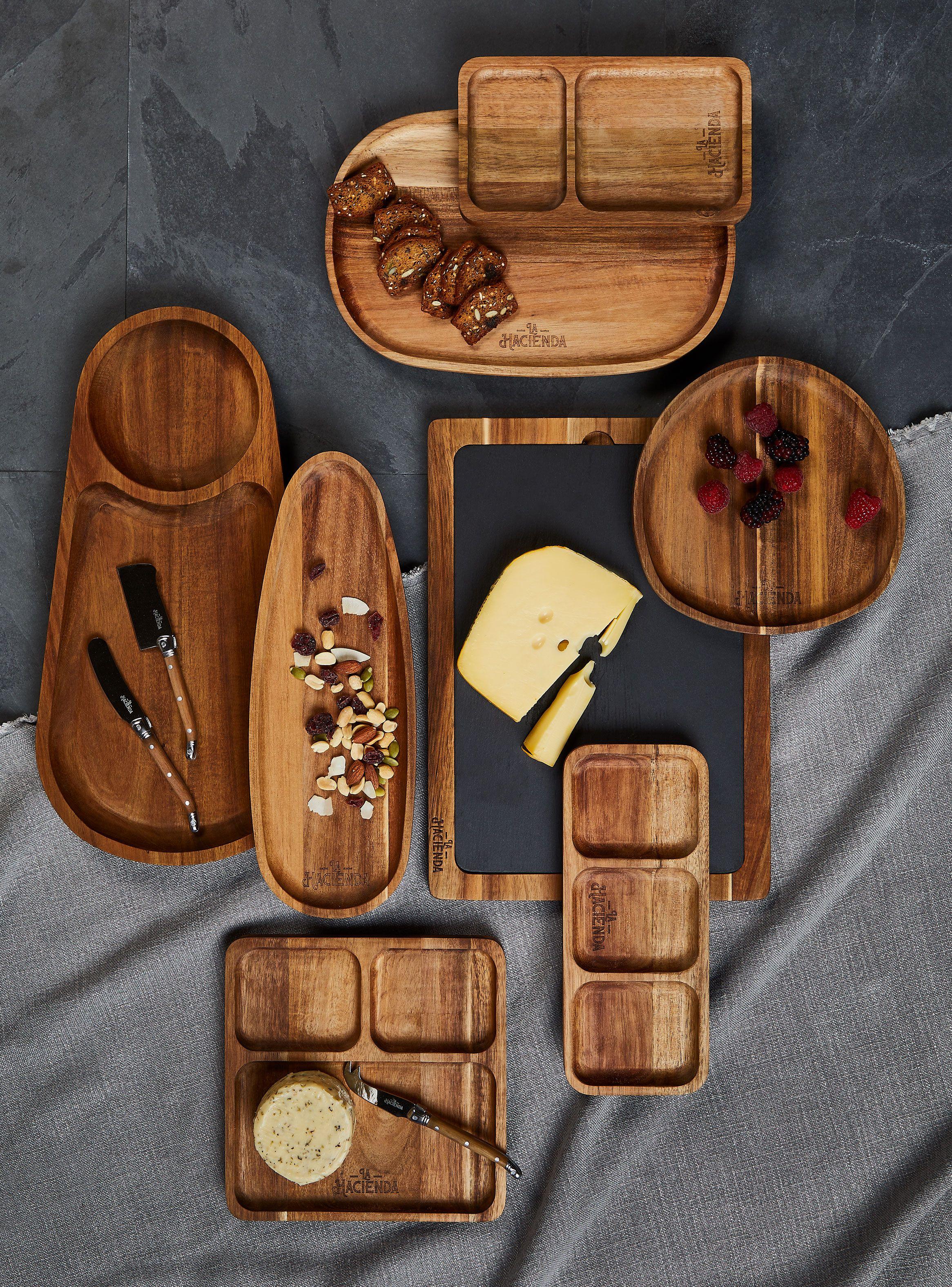 Plato Piqueo Acacia 30x19.5 cm-3