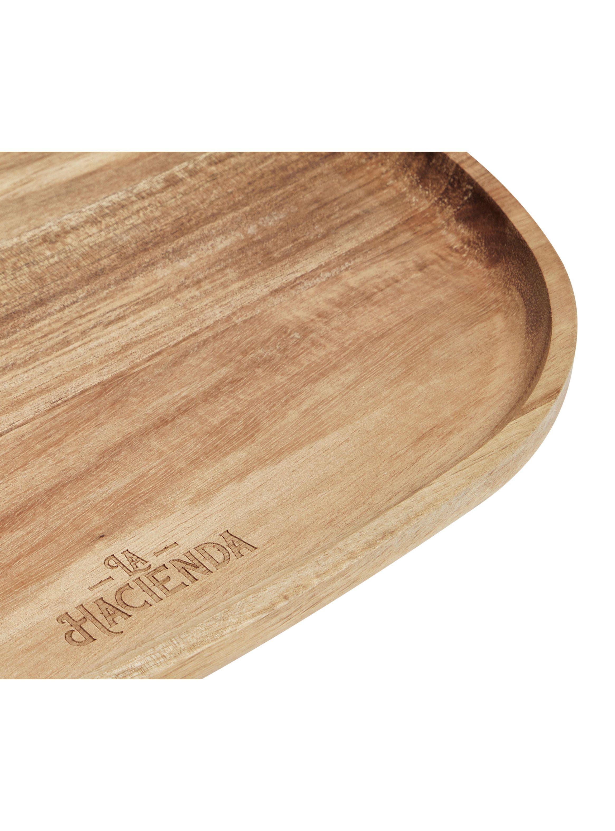 Plato Piqueo Acacia 30x19.5 cm-2