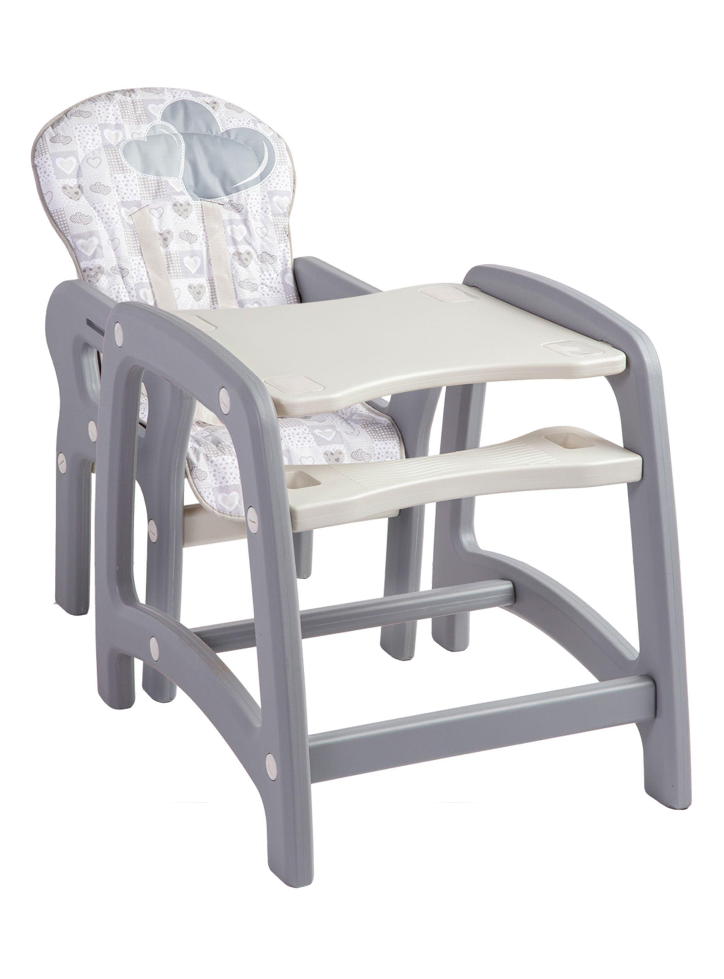 Silla de Comer Portatil Kinder SX Gris Bebesit-2