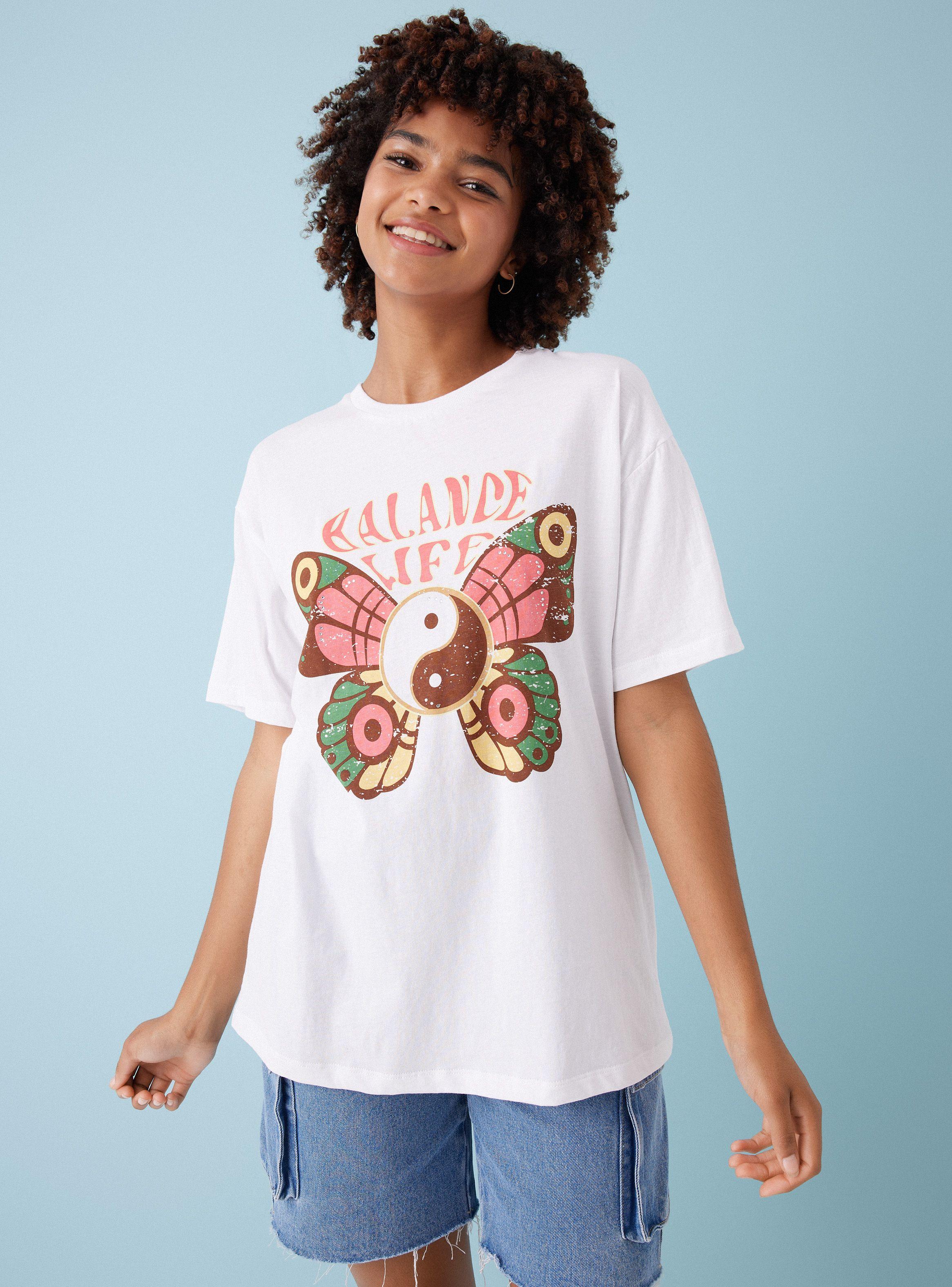 Polera Front Print Dream-0
