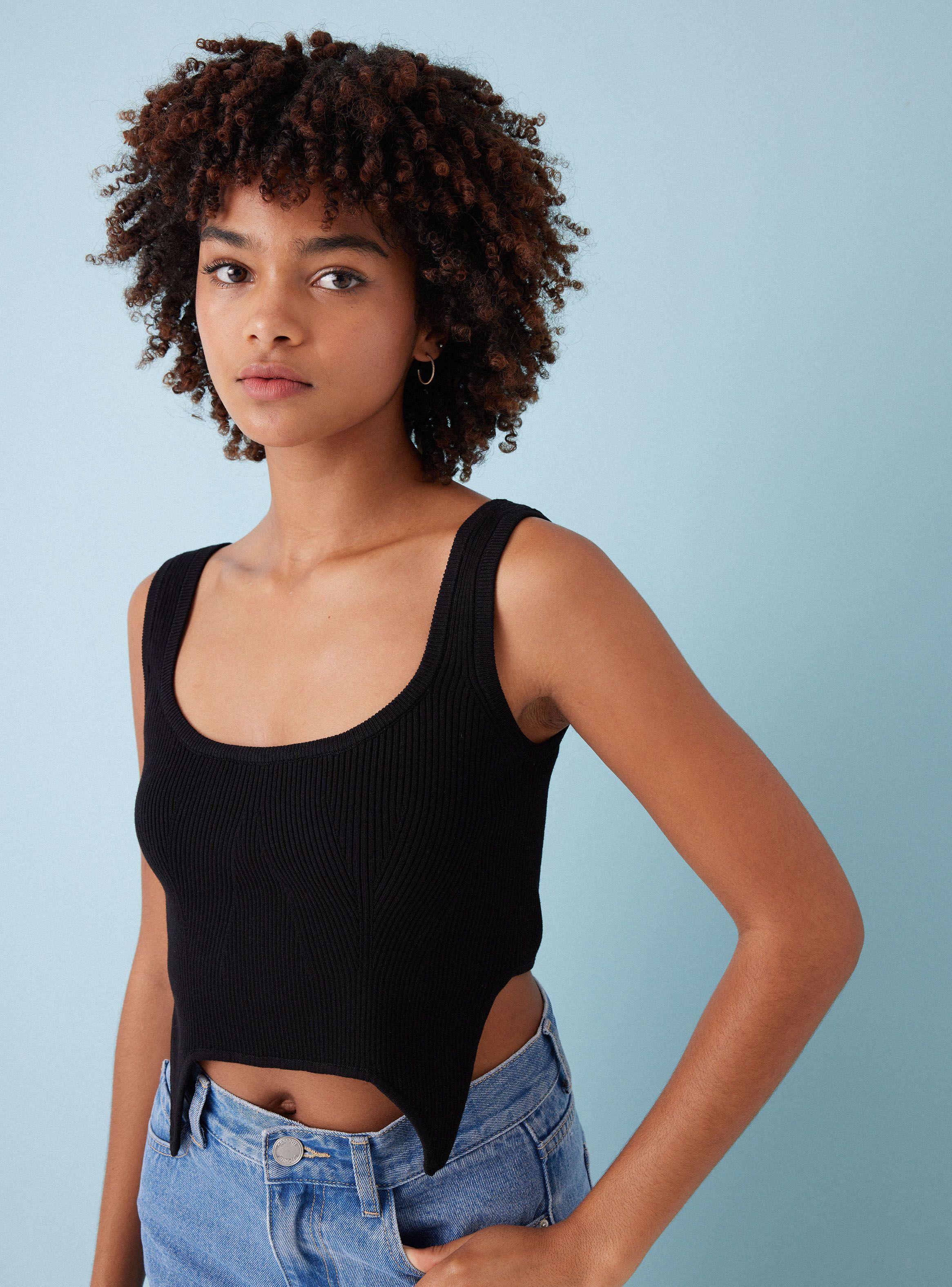Polera Tipo Corset Tiras-2