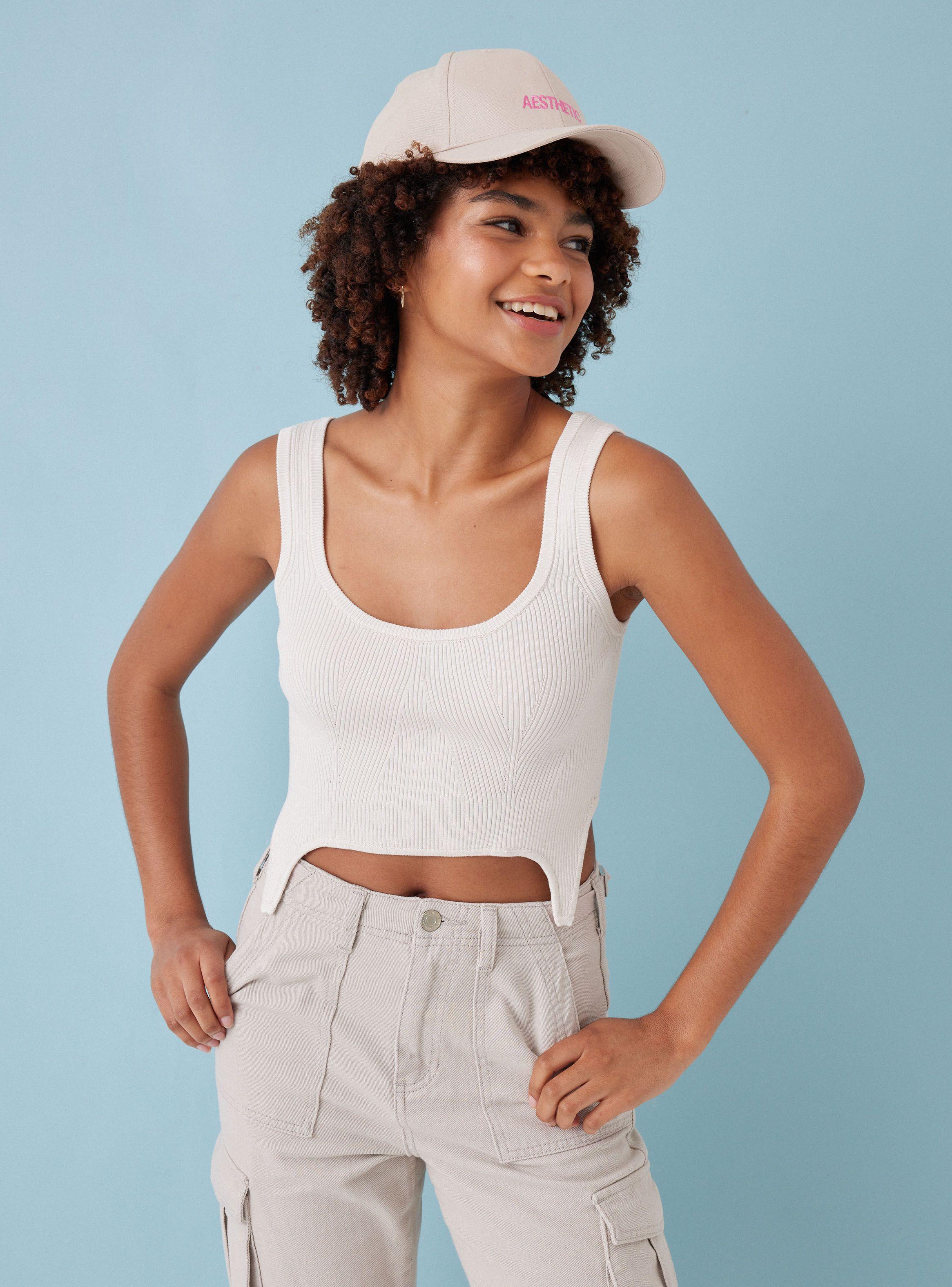 Polera Tipo Corset Tiras-0