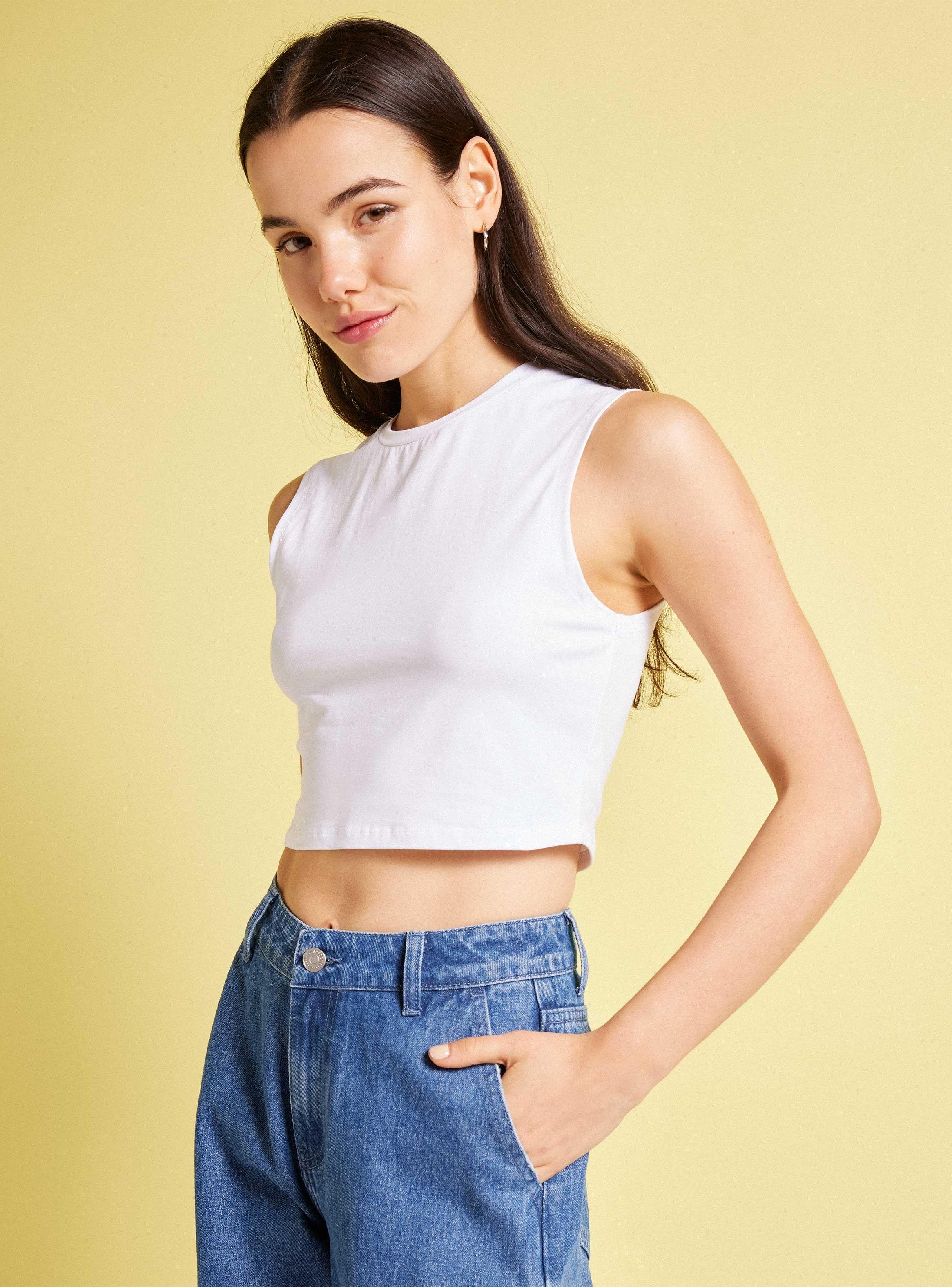 Polera Básica Sin Mangas 01-0