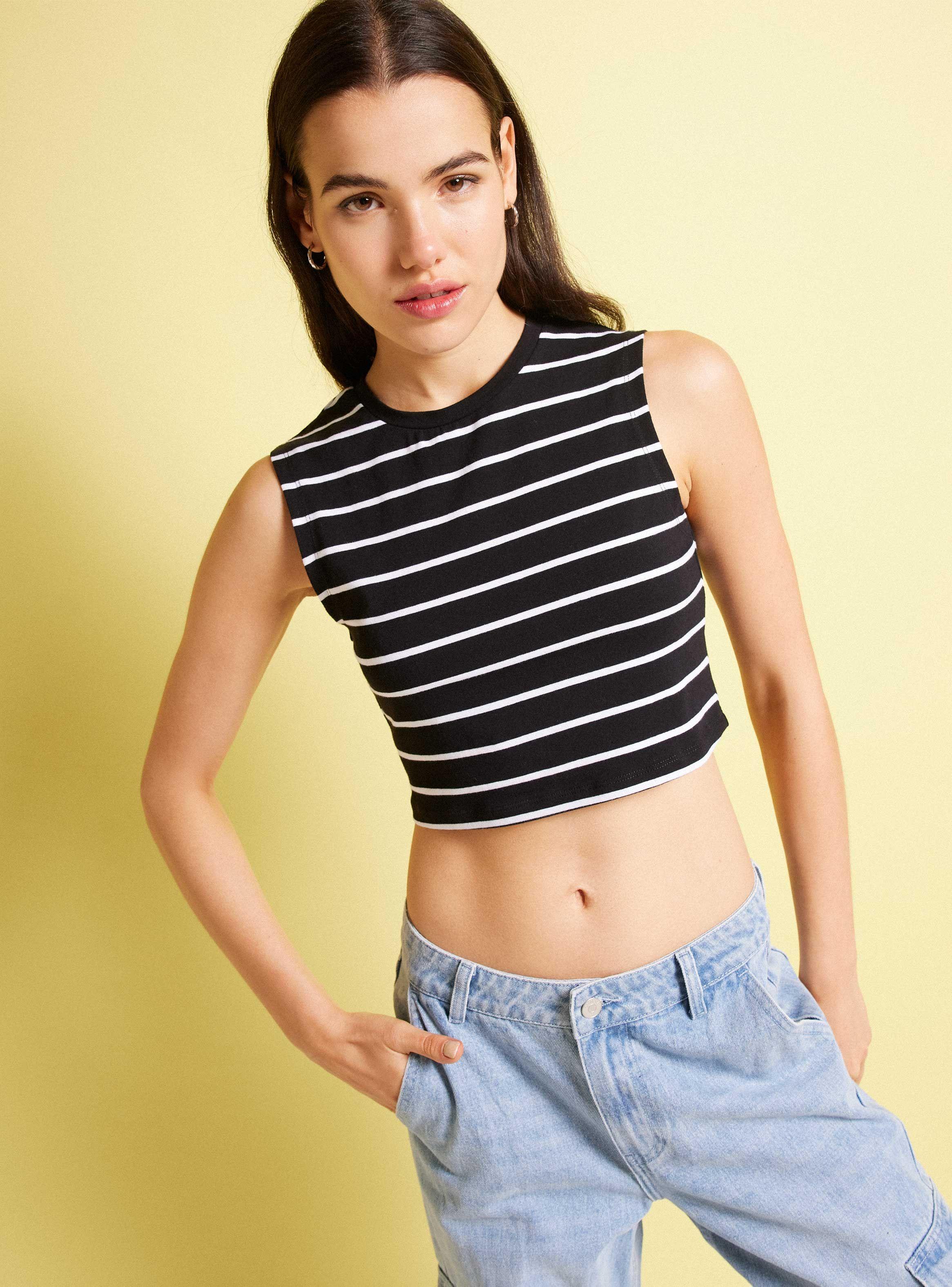 Polera Básica Sin Mangas 01-0