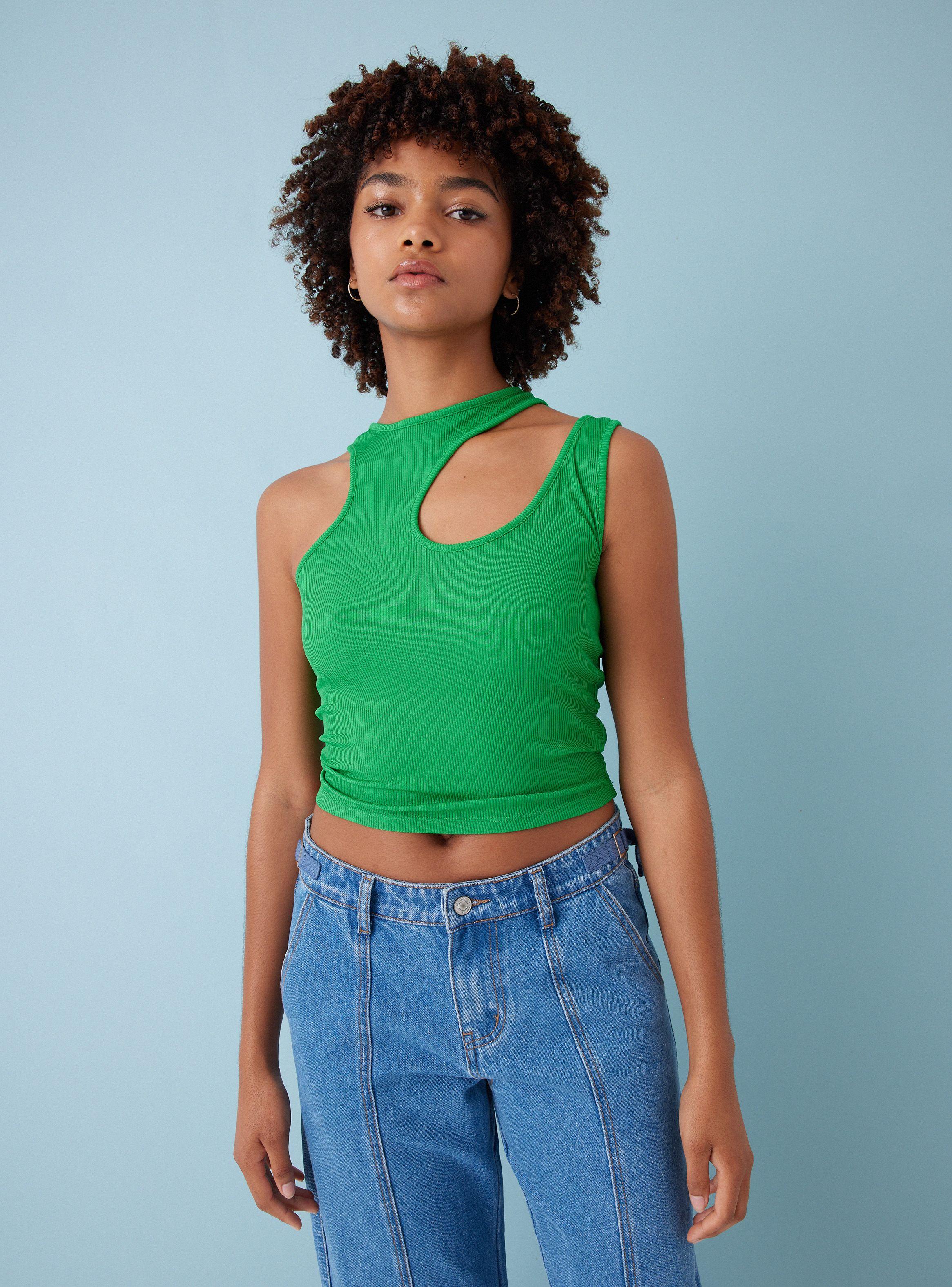 Polera Cut Out Escote-0