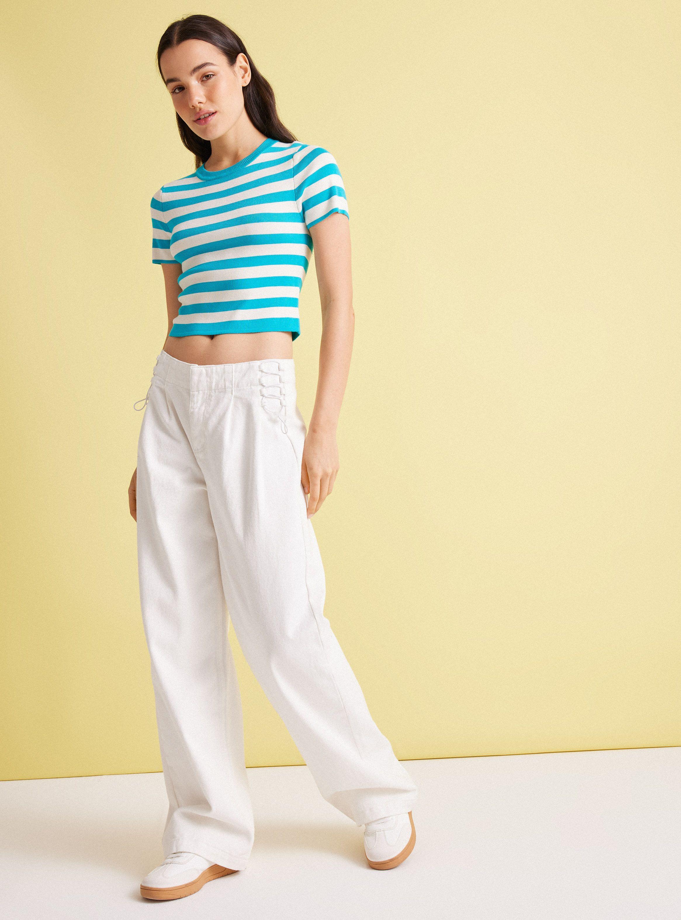 Polera Tejida Manga Corta-4